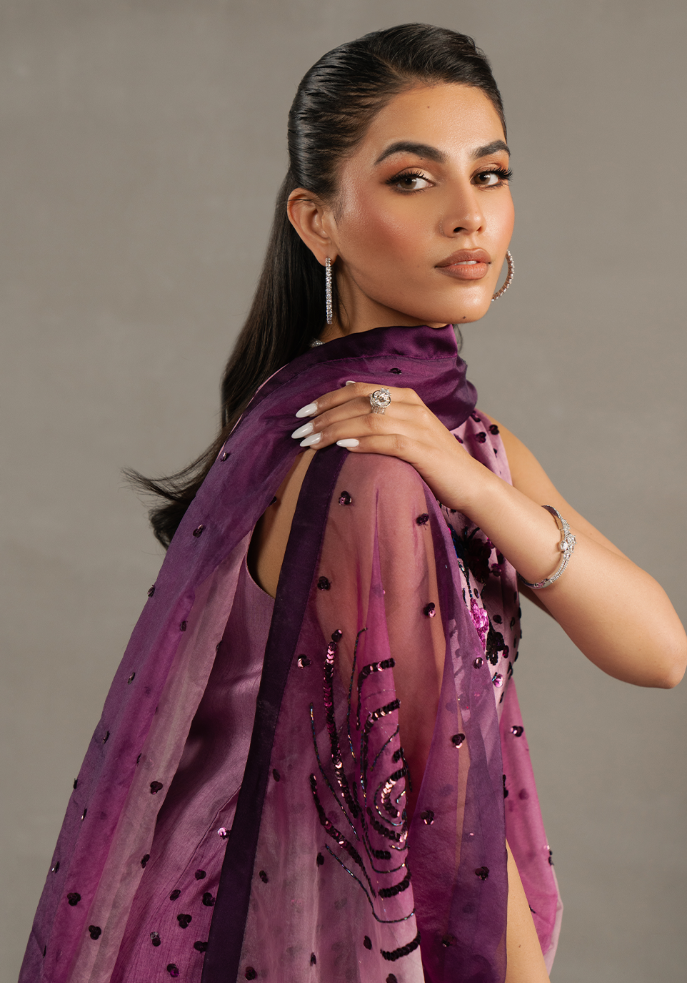 Zarqash | Silk Edit | ZQS 003 GIANNA - Official Zarqash stockist in UK - Sakeena London