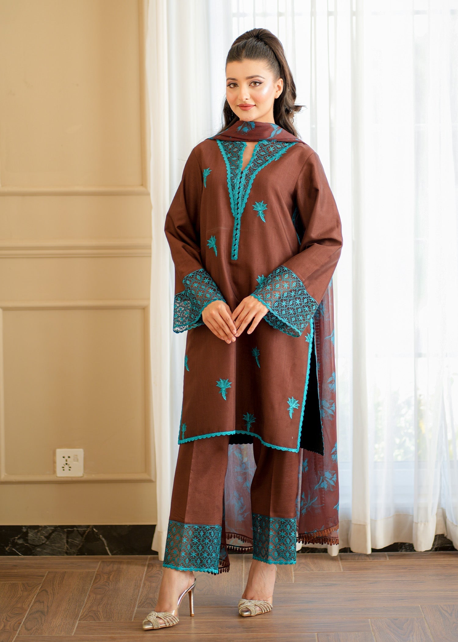 Fozia Khalid | Silk Spire | COCOA - Official Fozia Khalid stockist in UK - Sakeena London