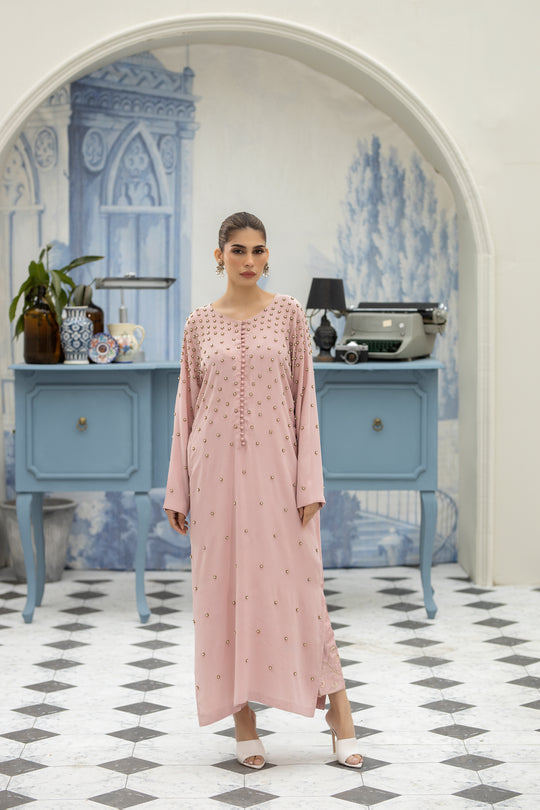 Purple haze Pret Studio | Noubahar Luxury Formals | Pale Pink - Official Purple Haze stockist in UK - Sakeena London