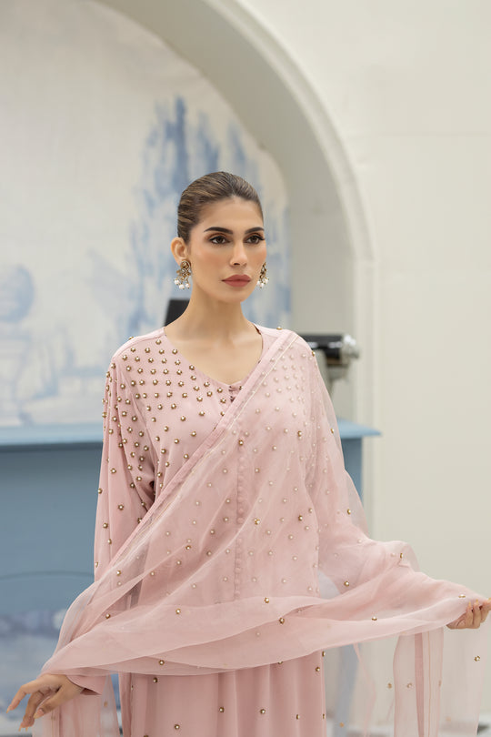 Purple haze Pret Studio | Noubahar Luxury Formals | Pale Pink - Official Purple Haze stockist in UK - Sakeena London