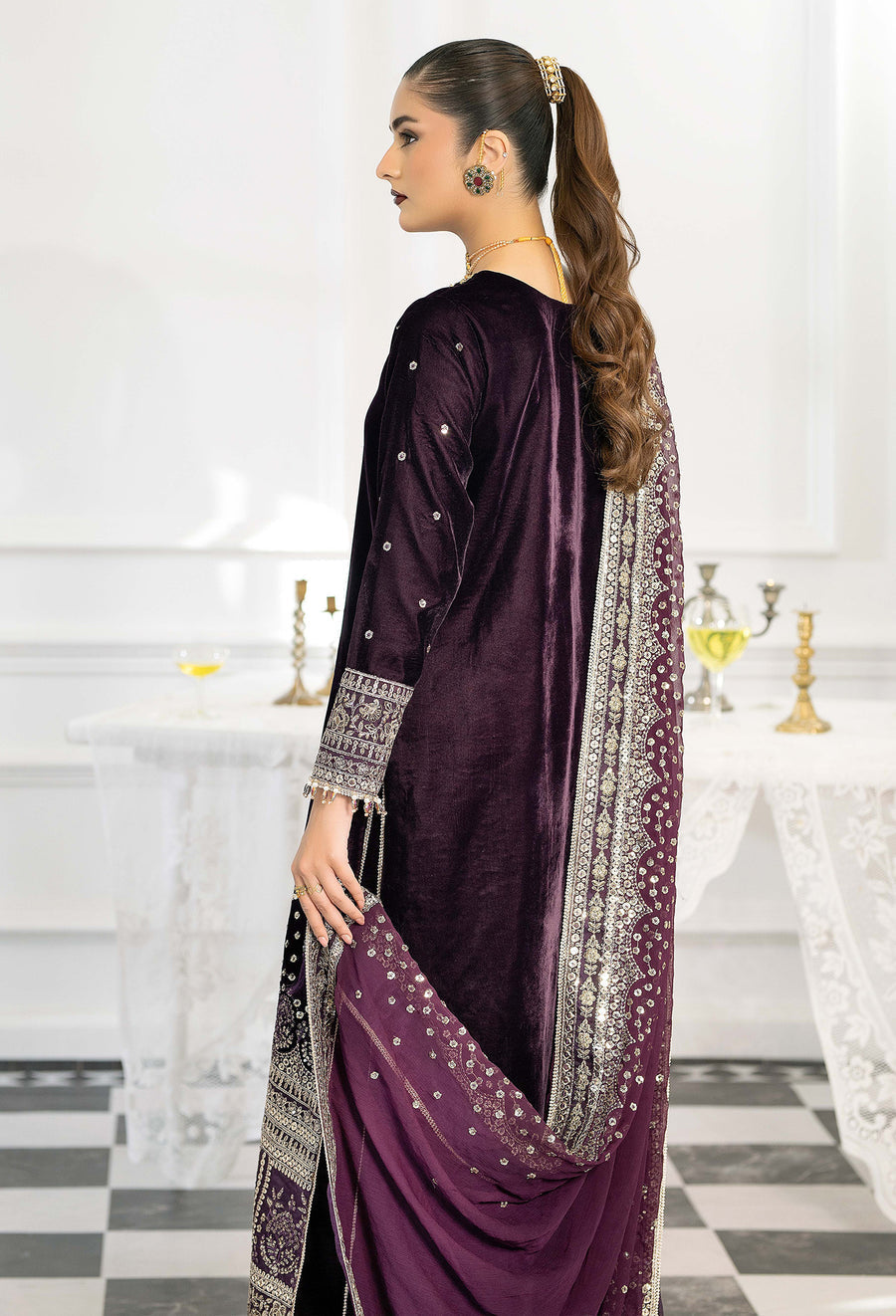 Adans Libas | Velvet 25 | VELVET 7780 - Official Adans Libas stockist in UK - Sakeena London