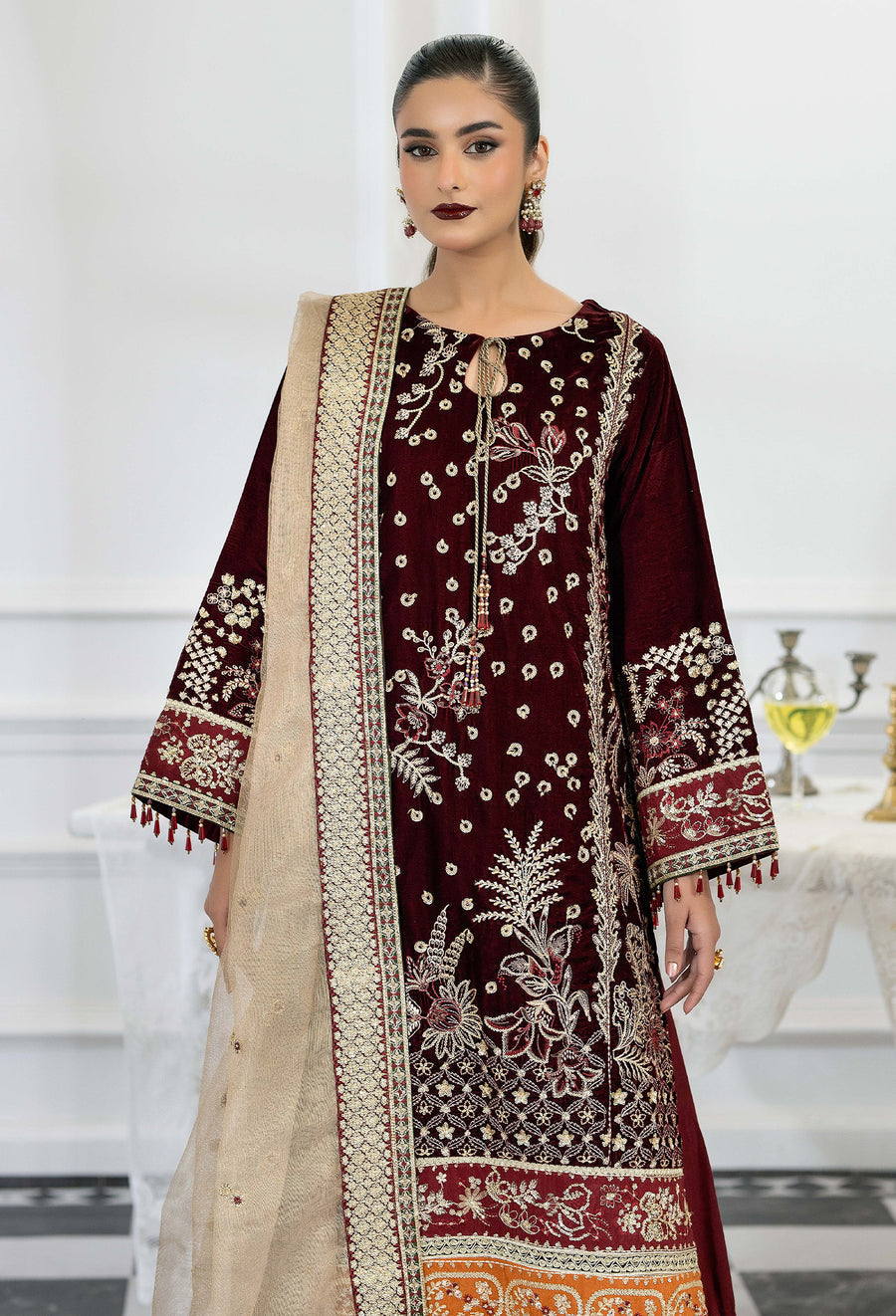 Adans Libas | Velvet 25 | VELVET 7781 - Official Adans Libas stockist in UK - Sakeena London