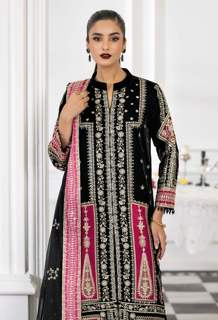 Adans Libas | Velvet 25 | VELVET 7782 - Official Adans Libas stockist in UK - Sakeena London