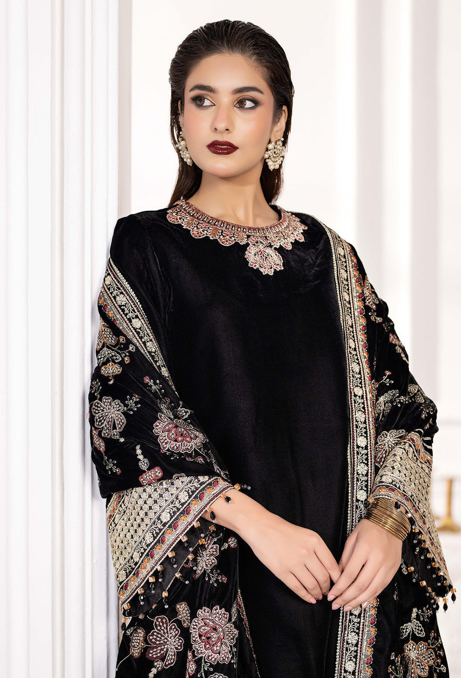 Adans Libas | Velvet 25 | VELVET 7785 - Official Adans Libas stockist in UK - Sakeena London