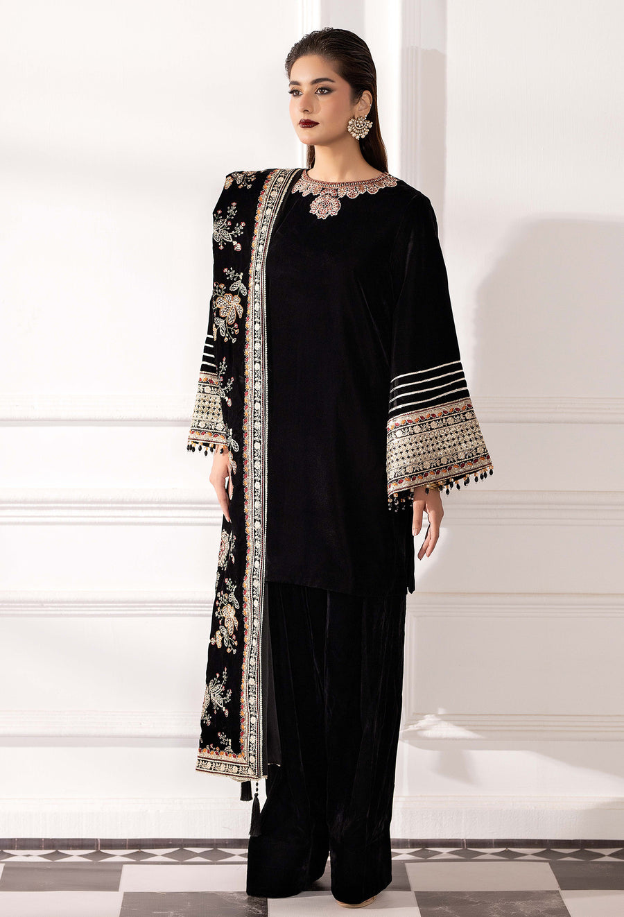 Adans Libas | Velvet 25 | VELVET 7785 - Official Adans Libas stockist in UK - Sakeena London
