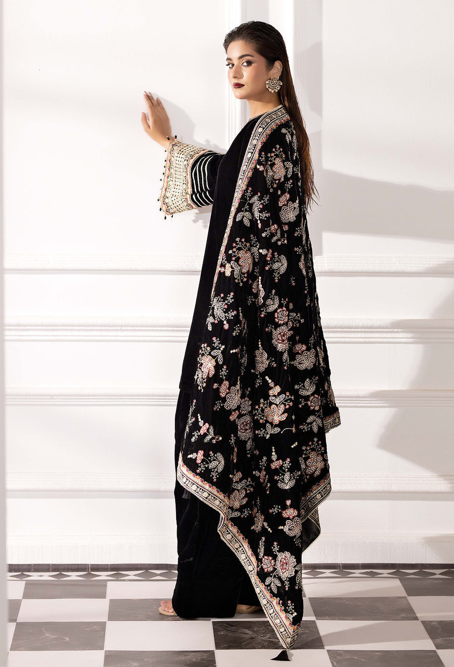 Adans Libas | Velvet 25 | VELVET 7785 - Official Adans Libas stockist in UK - Sakeena London