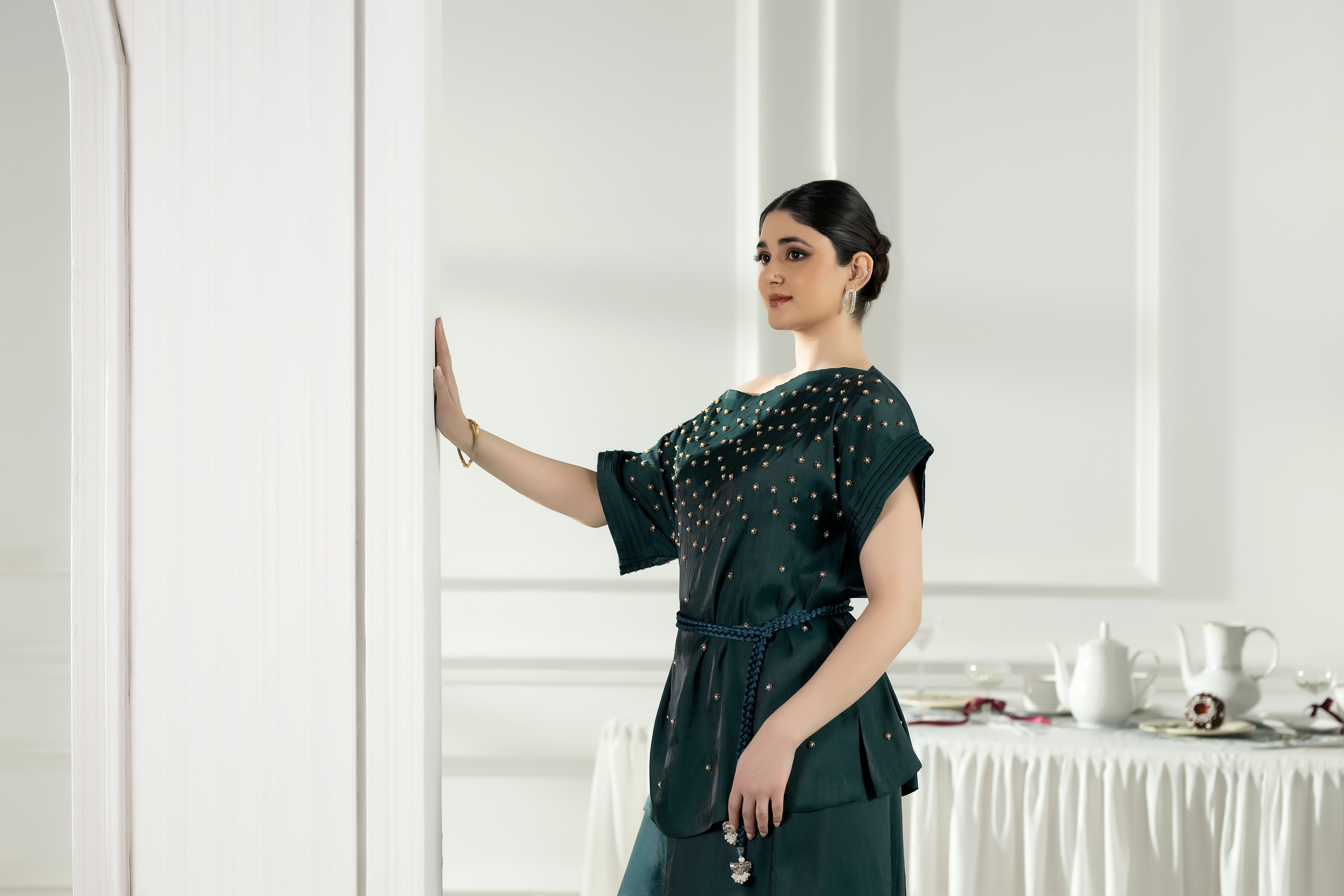 Purple Haze | Suraya Edit | Majestic Moss Green