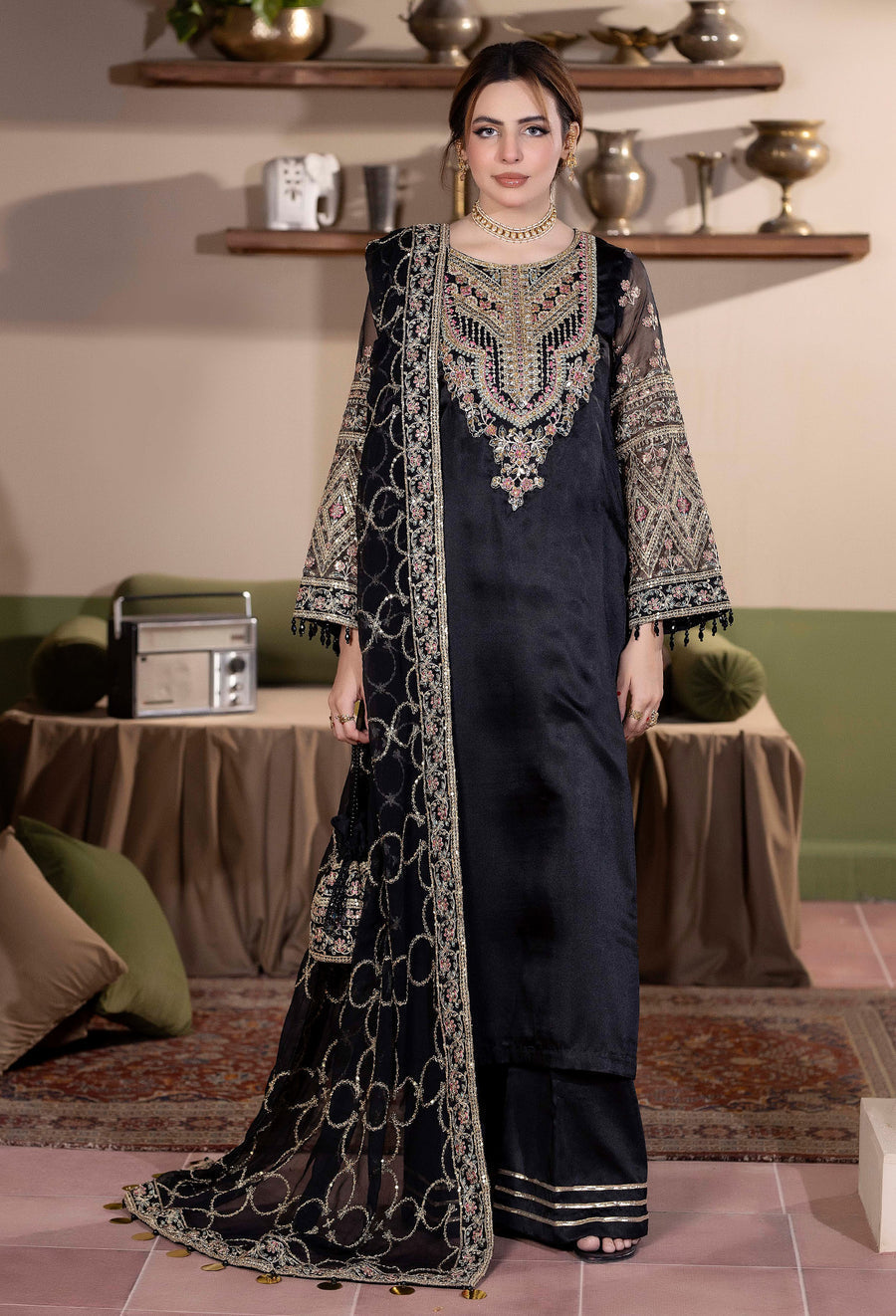 Adans Libas | Zarmina Formals | ZARMINA 01 - Official Adans Libas stockist in UK - Sakeena London