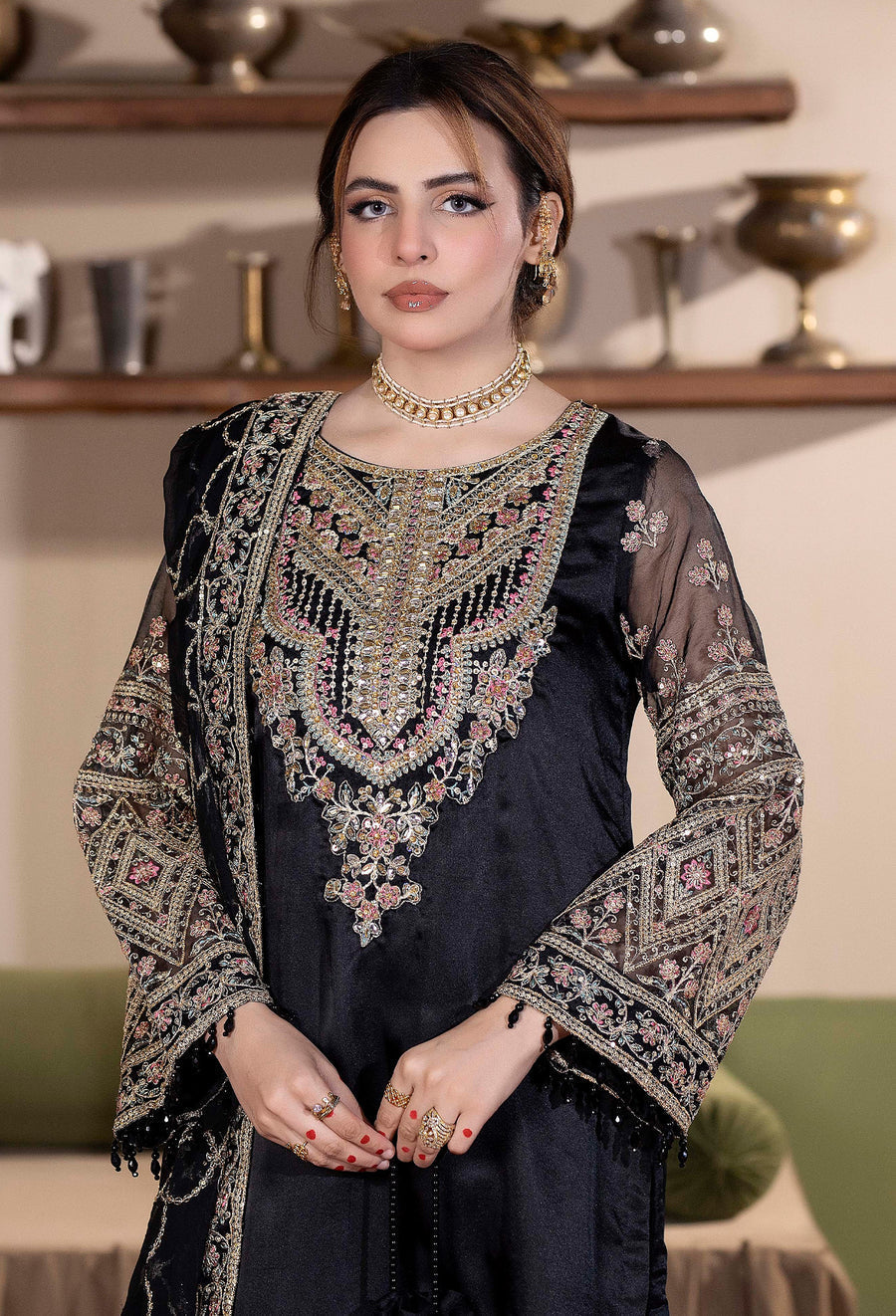 Adans Libas | Zarmina Formals | ZARMINA 01 - Official Adans Libas stockist in UK - Sakeena London