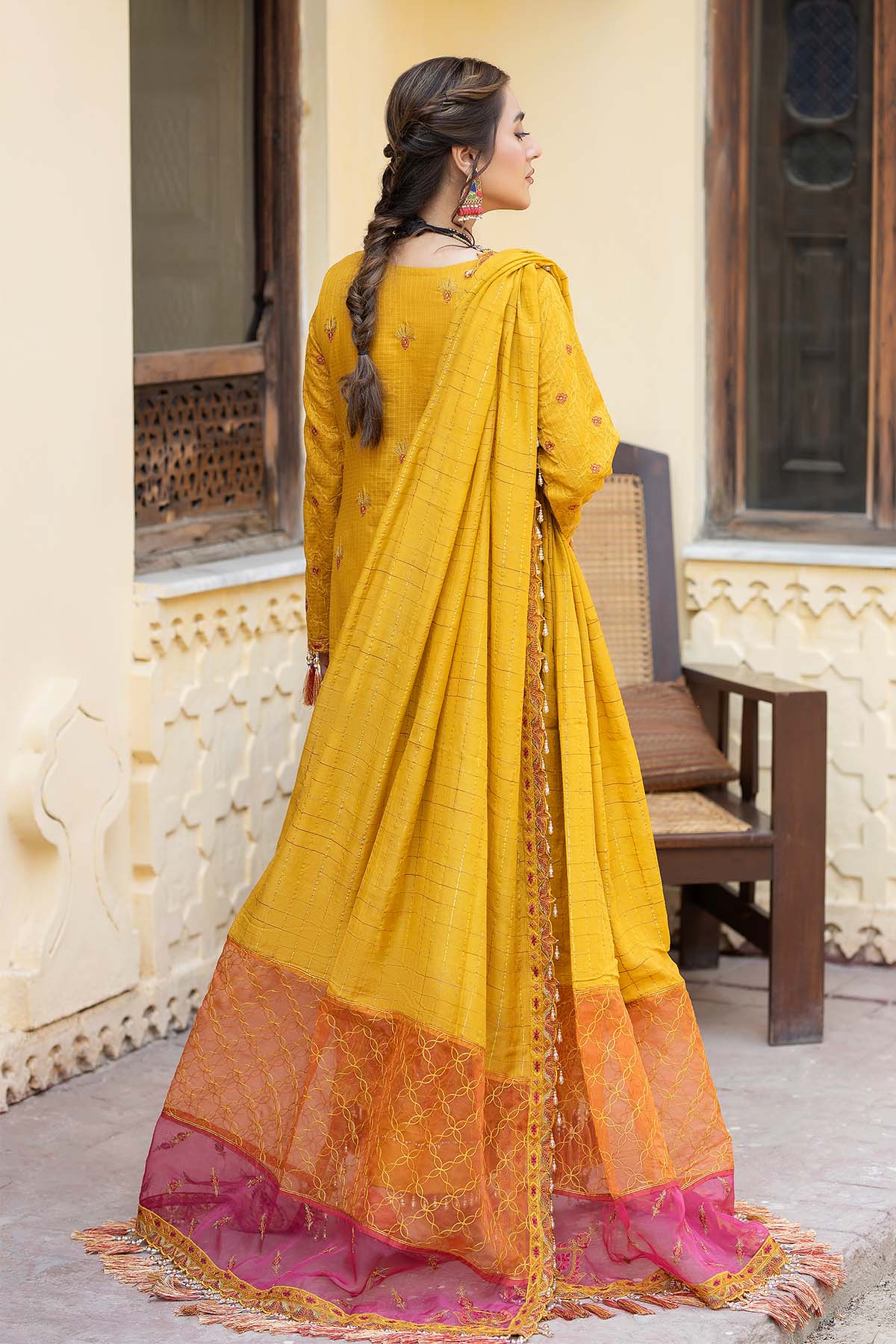 Raeesa Premium | Pankh Luxury Lawn | P -01 - Official Raeesa Premium stockist in UK - Sakeena London