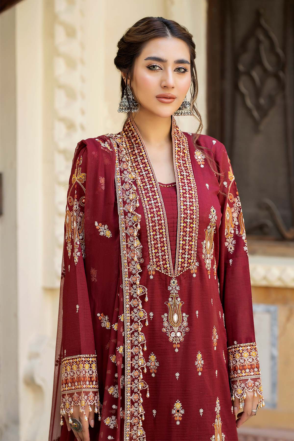 Raeesa Premium | Pankh Luxury Lawn | P -03 - Official Raeesa Premium stockist in UK - Sakeena London