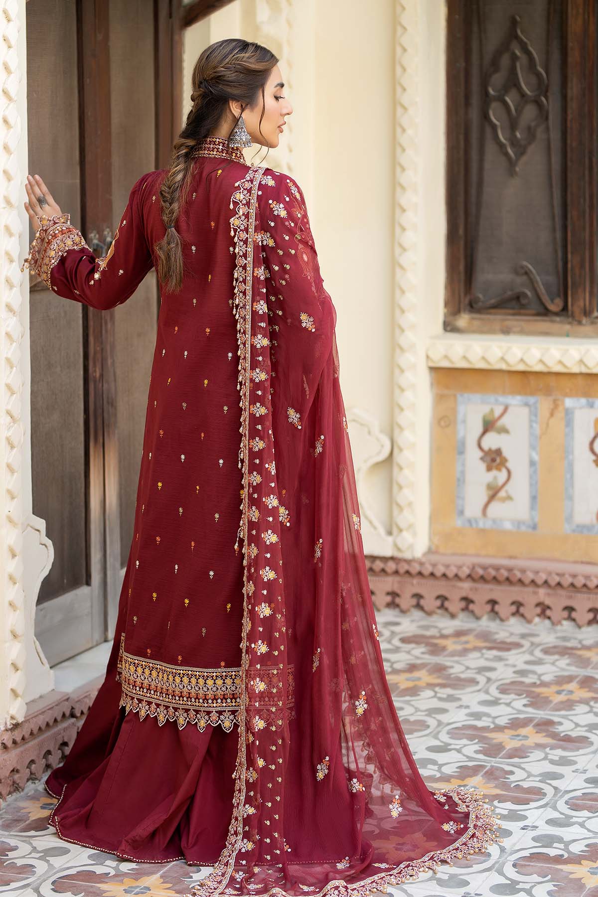 Raeesa Premium | Pankh Luxury Lawn | P -03 - Official Raeesa Premium stockist in UK - Sakeena London