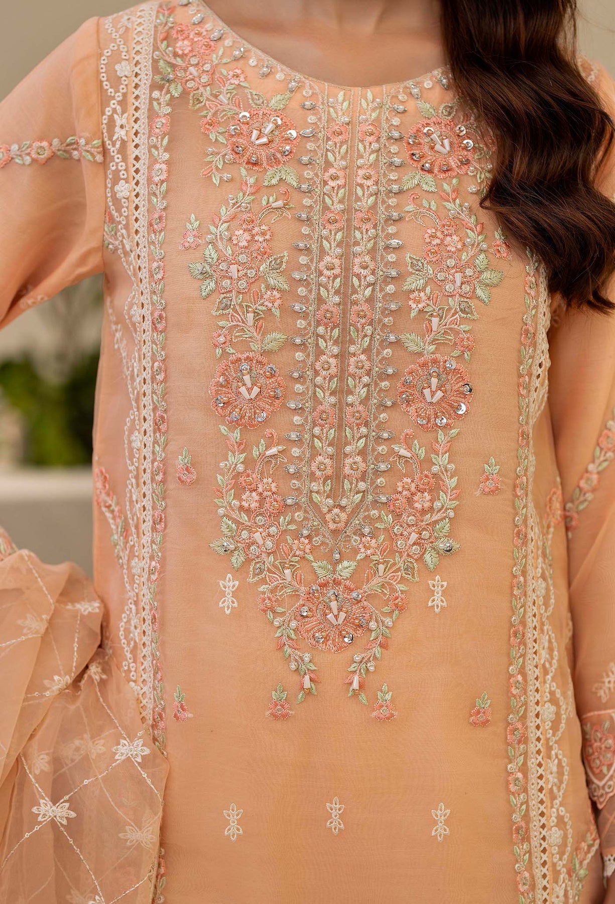 Adans Libas | Tissue De Luxe | DELUXE 444415 - Official Adans Libas stockist in UK - Sakeena London
