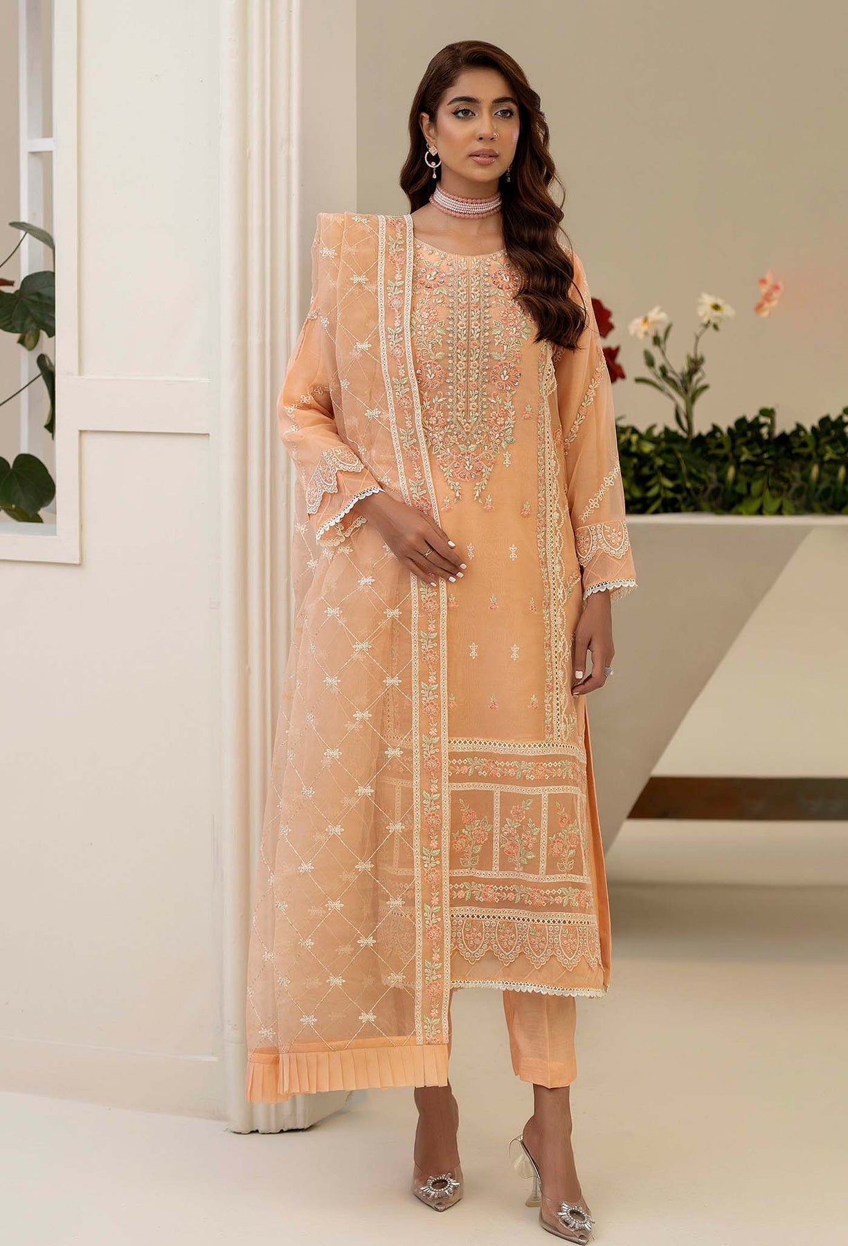 Adans Libas | Tissue De Luxe | DELUXE 444415 - Official Adans Libas stockist in UK - Sakeena London