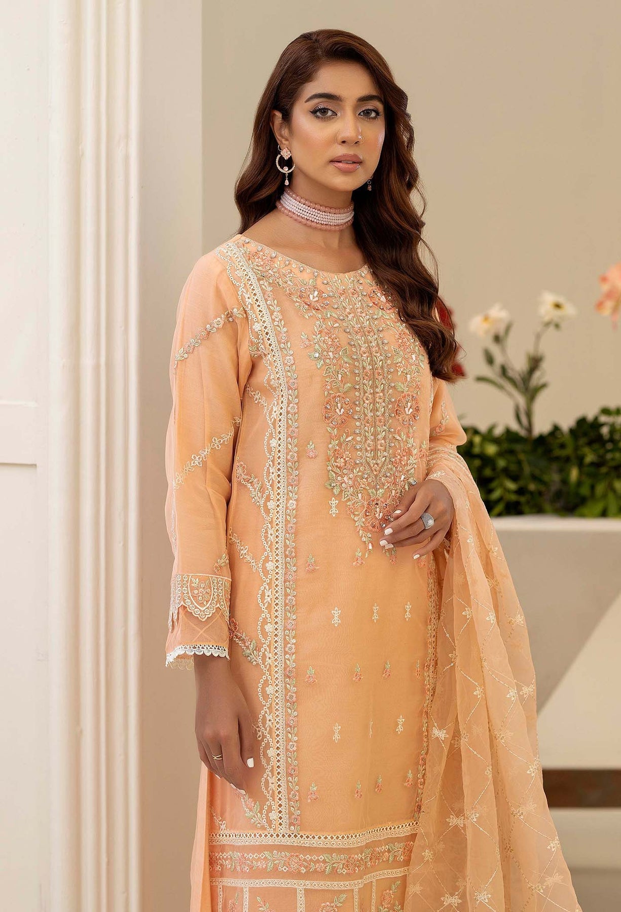 Adans Libas | Tissue De Luxe | DELUXE 444415 - Official Adans Libas stockist in UK - Sakeena London