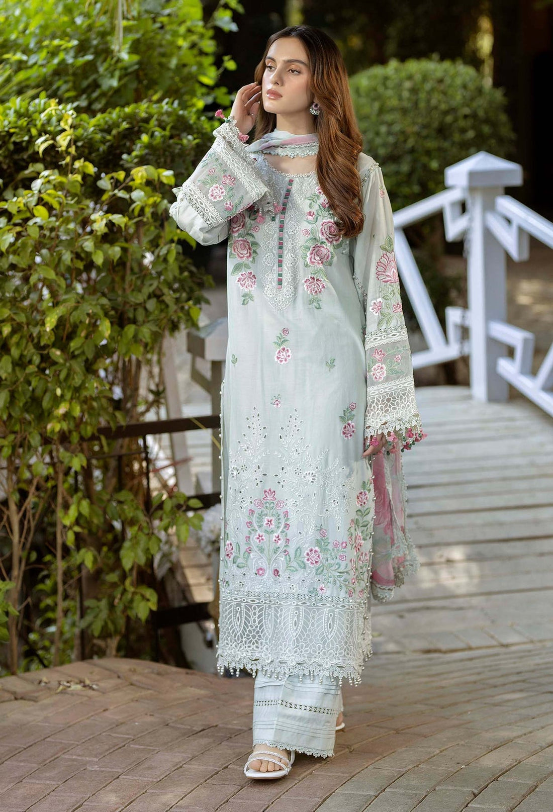 Adans Libas | Gardenia Lawn 25 | GARDENIA 2621 - Official Adans Libas stockist in UK - Sakeena London