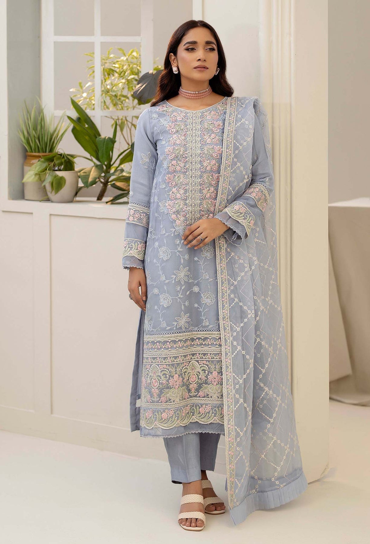 Adans Libas | Tissue De Luxe | DELUXE 444417 - Official Adans Libas stockist in UK - Sakeena London