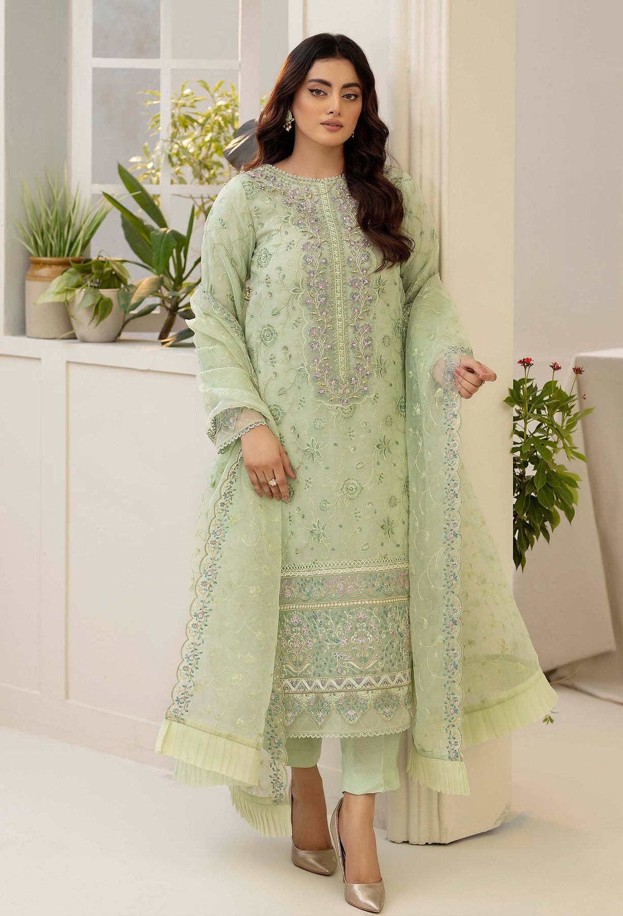 Adans Libas | Tissue De Luxe | DELUXE 444418 - Official Adans Libas stockist in UK - Sakeena London