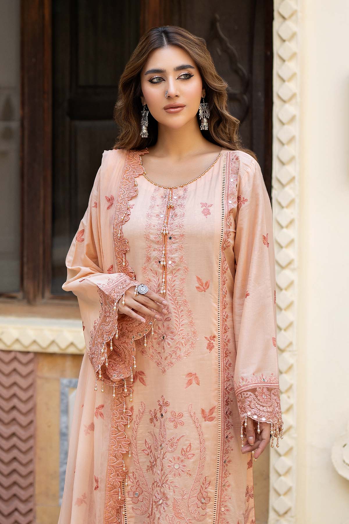 Raeesa Premium | Pankh Luxury Lawn | P -06 - Official Raeesa Premium stockist in UK - Sakeena London
