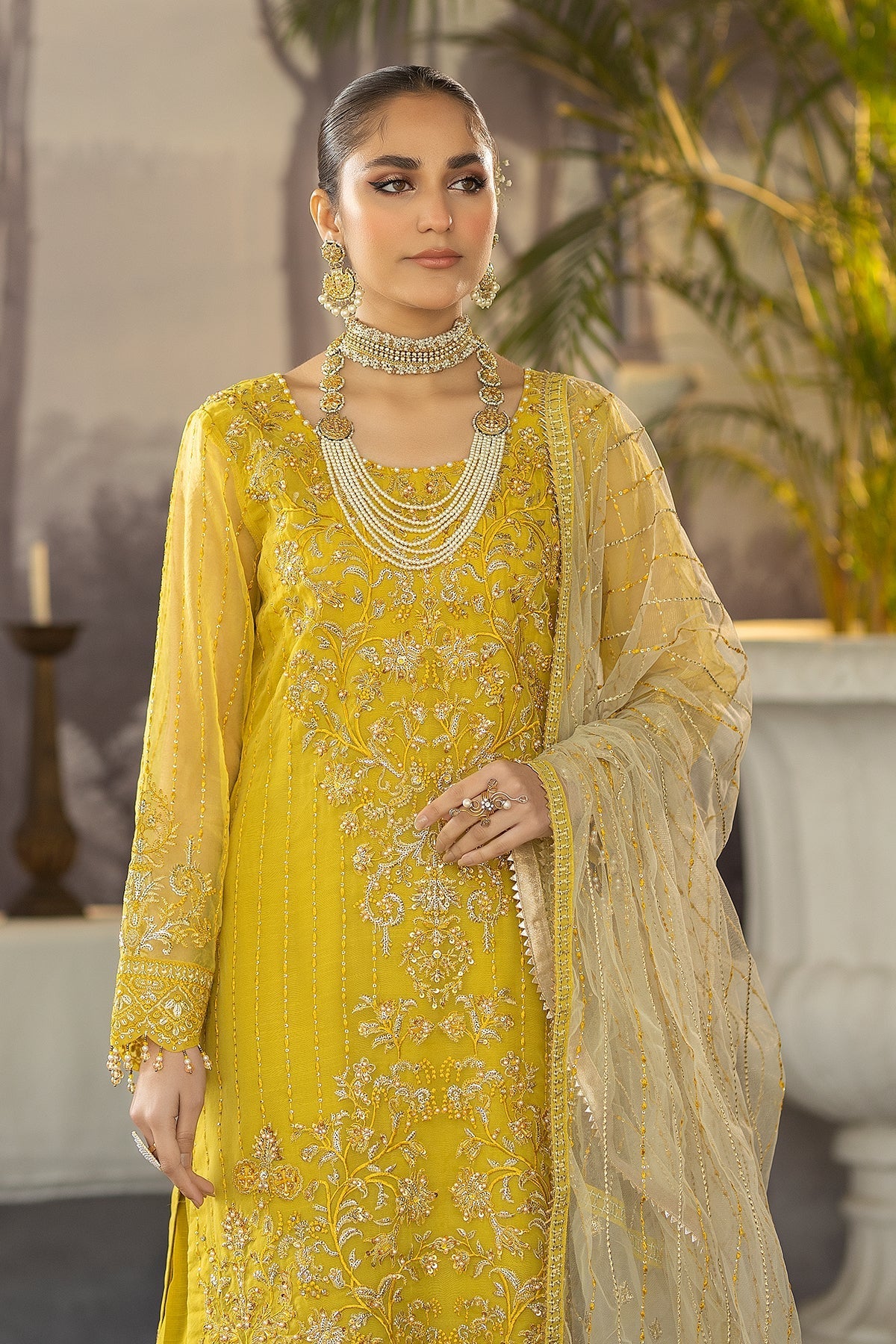 Raeesa Premium | Dehleez Formals | DL-1026 Mehfil-E-Aab - Official Raeesa Premium stockist in UK - Sakeena London