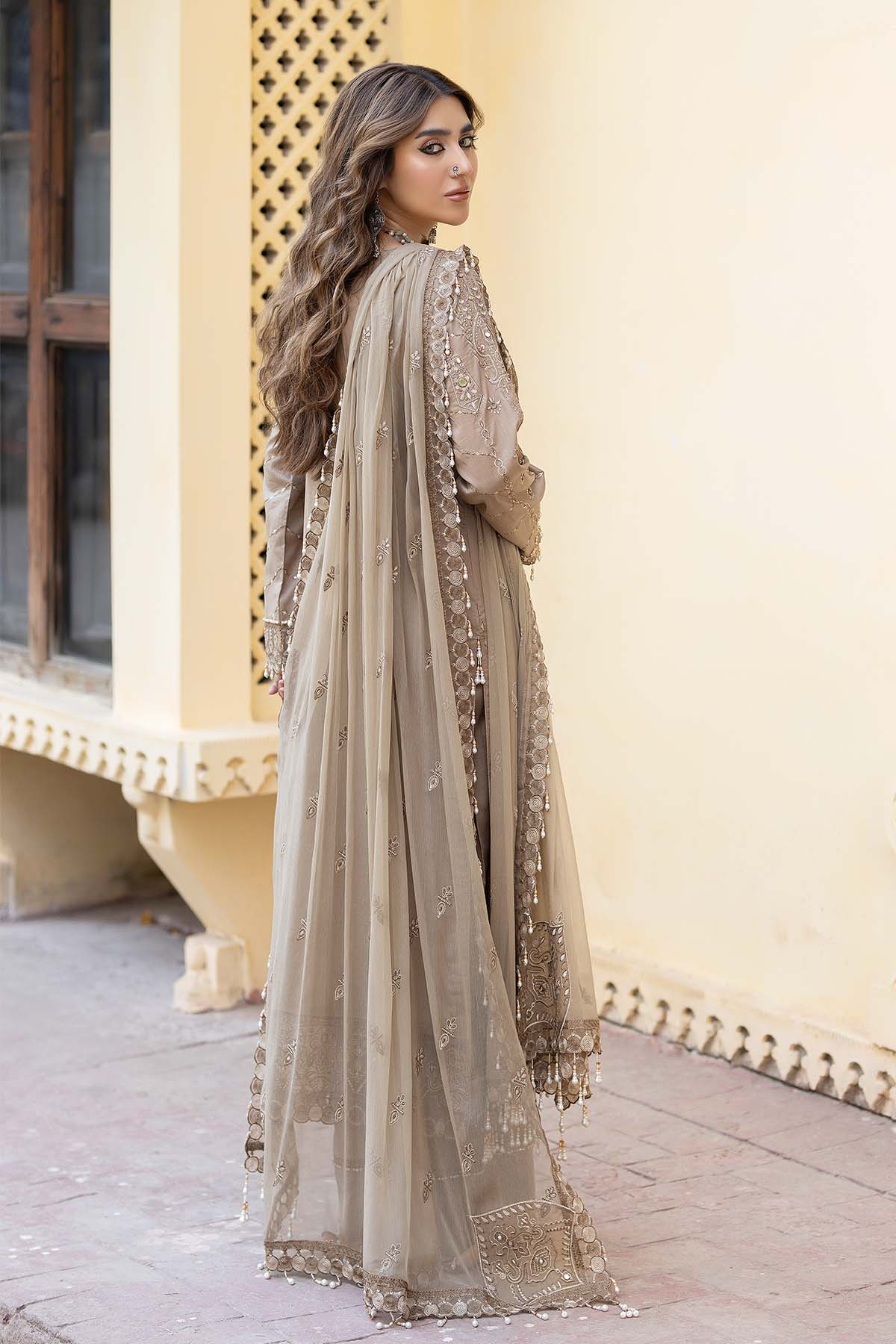 Raeesa Premium | Pankh Luxury Lawn | P -02 - Official Raeesa Premium stockist in UK - Sakeena London