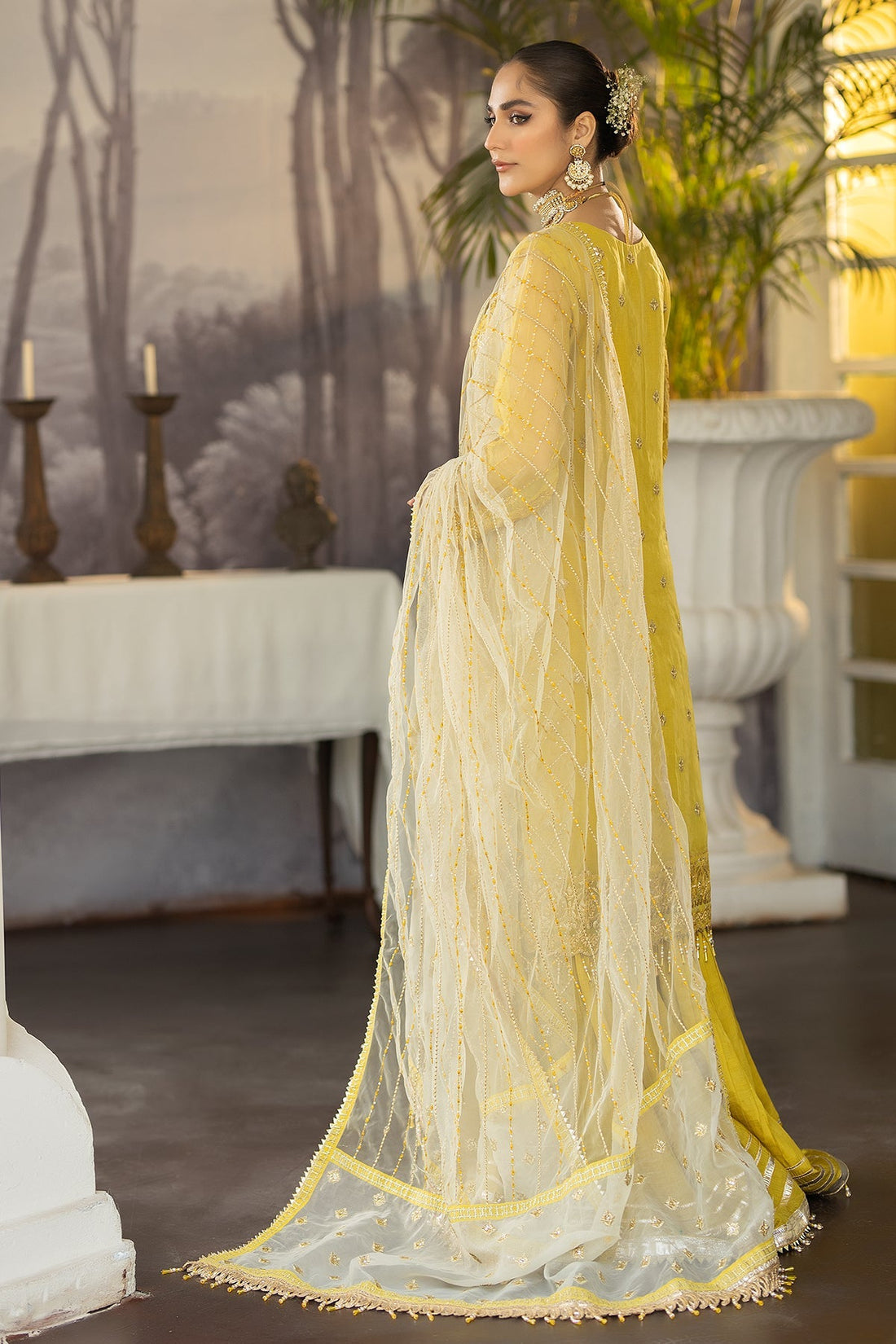 Raeesa Premium | Dehleez Formals | DL-1026 Mehfil-E-Aab - Official Raeesa Premium stockist in UK - Sakeena London