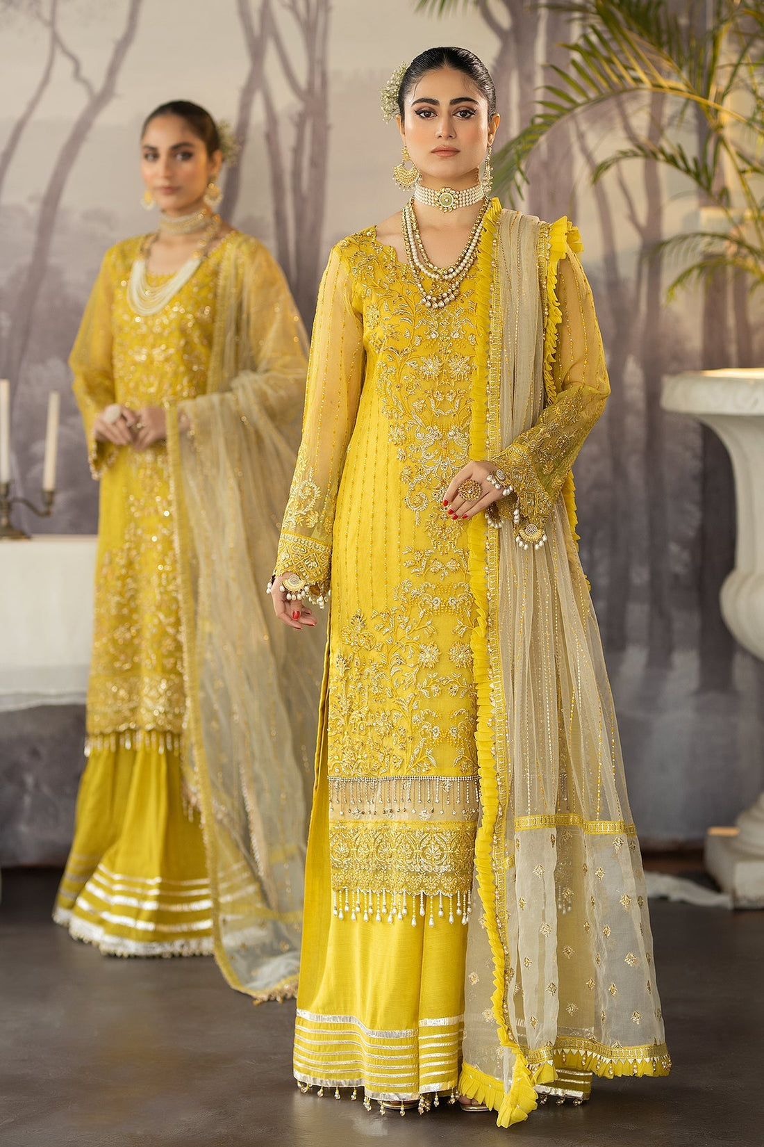 Raeesa Premium | Dehleez Formals | DL-1026 Mehfil-E-Aab - Official Raeesa Premium stockist in UK - Sakeena London