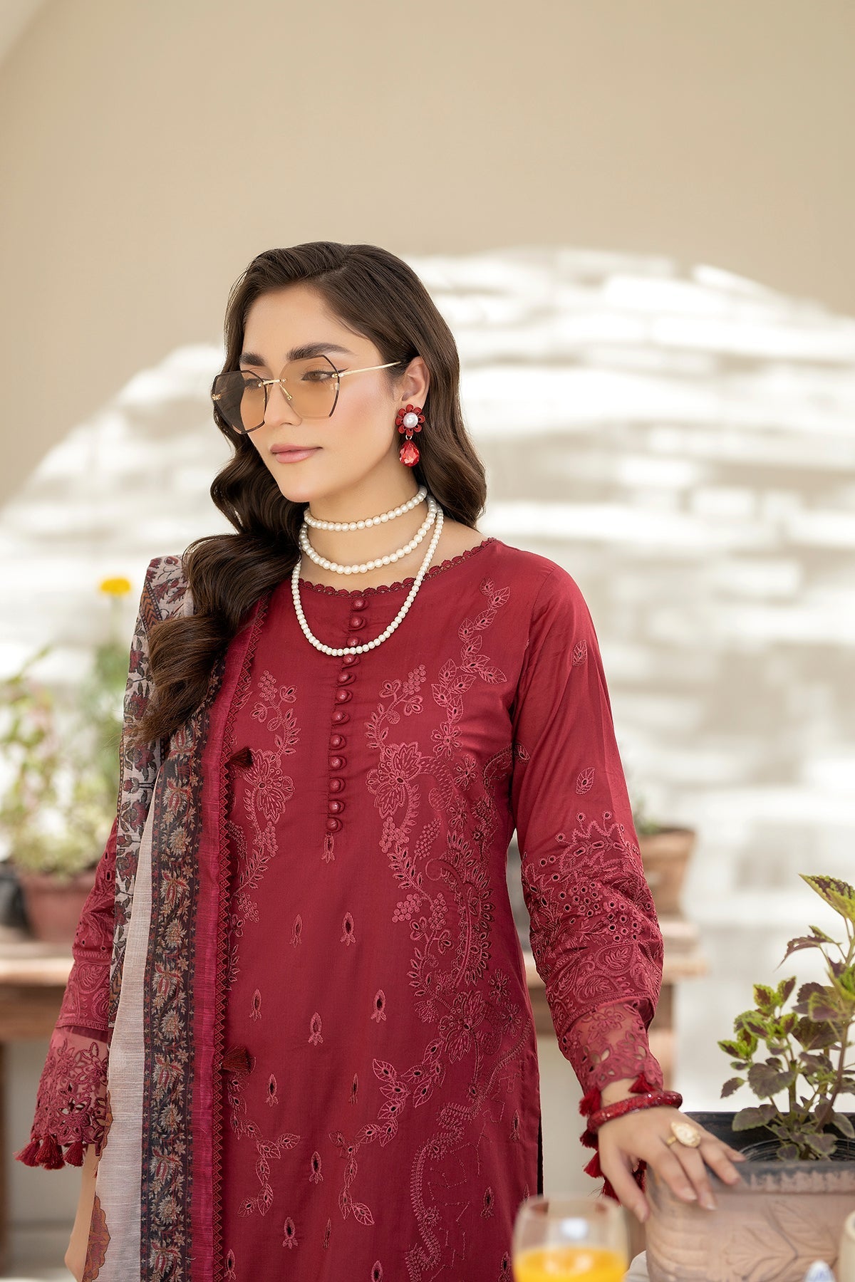 House of Nawab | Zora Luxury Lawn 24 | FAHM - Official House of Nawab stockist in UK - Sakeena London