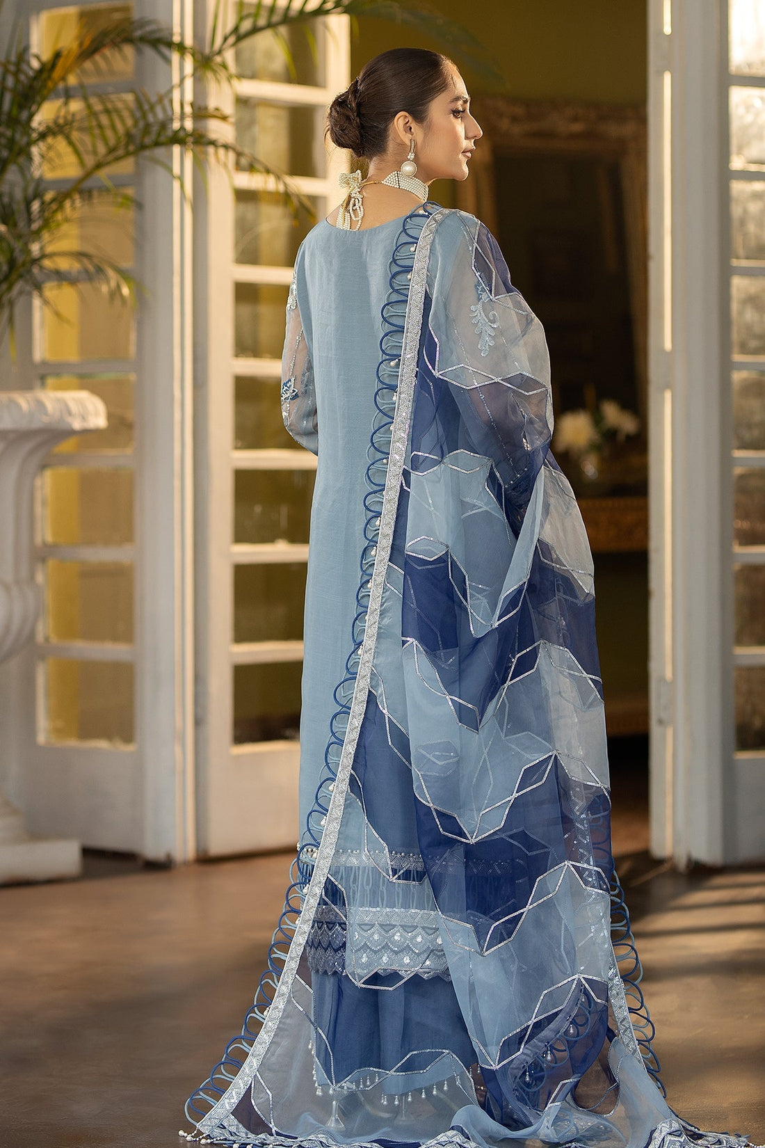Raeesa Premium | Dehleez Formals | DL-1028 Khayali - Official Raeesa Premium stockist in UK - Sakeena London