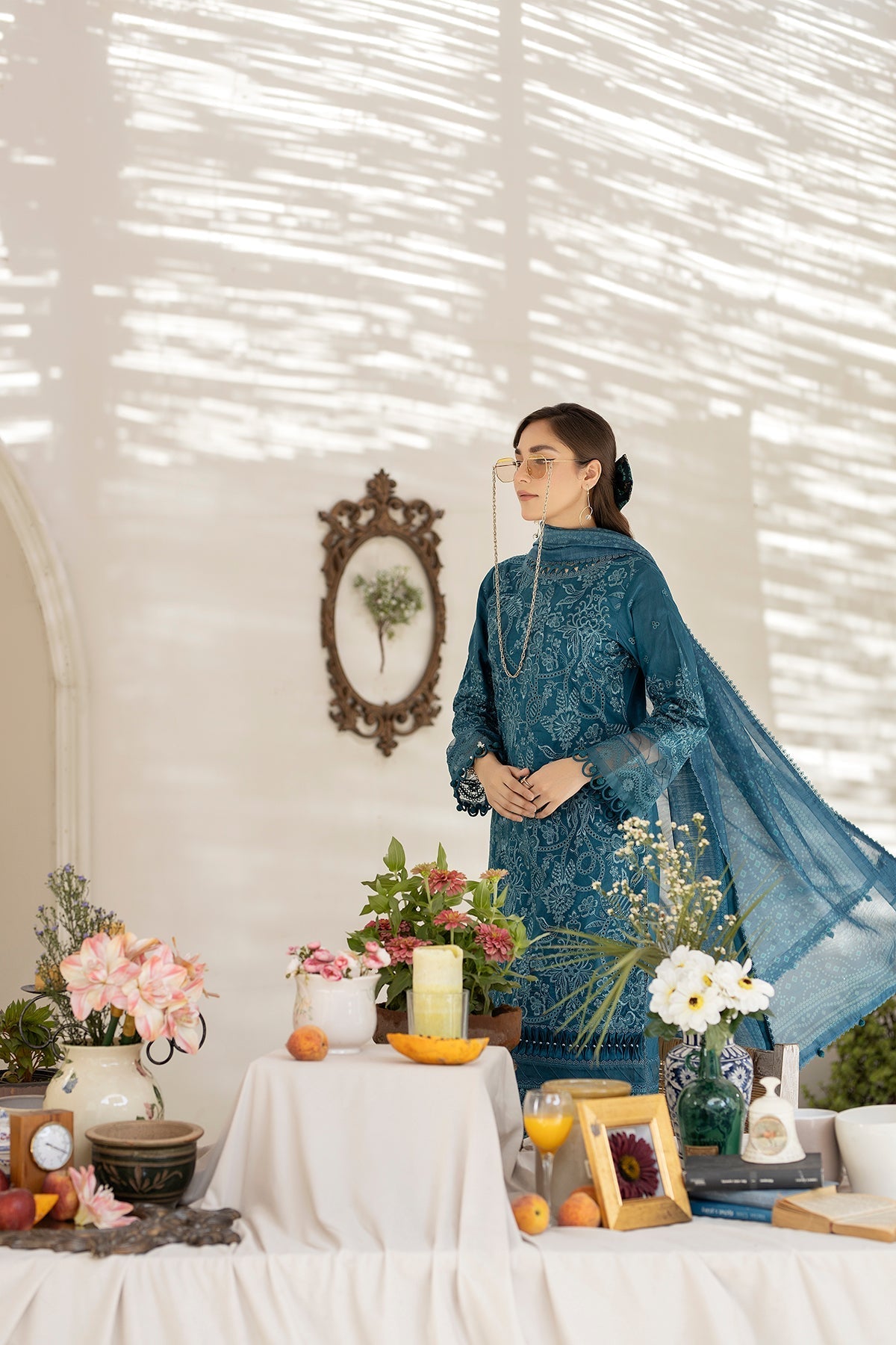 House of Nawab | Zora Luxury Lawn 24 | QARIN - Official House of Nawab stockist in UK - Sakeena London