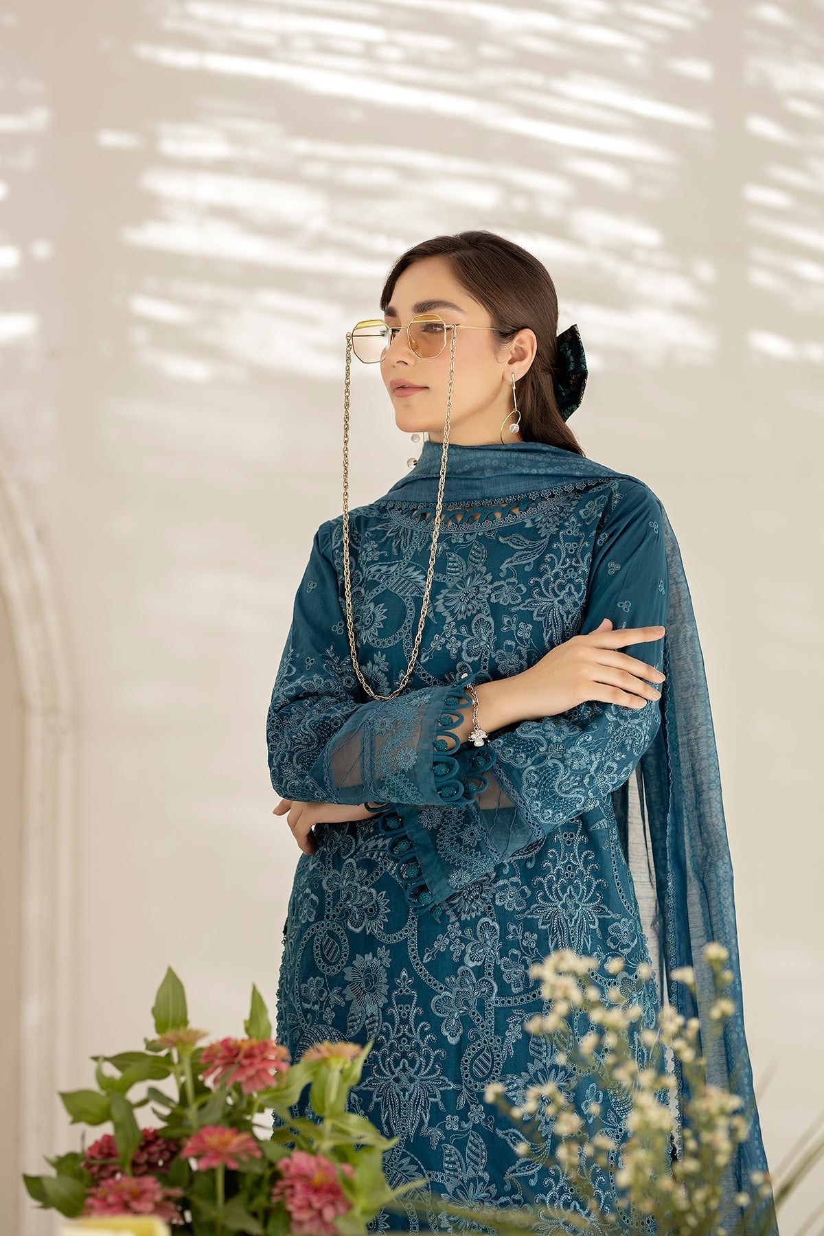House of Nawab | Zora Luxury Lawn 24 | QARIN - Official House of Nawab stockist in UK - Sakeena London