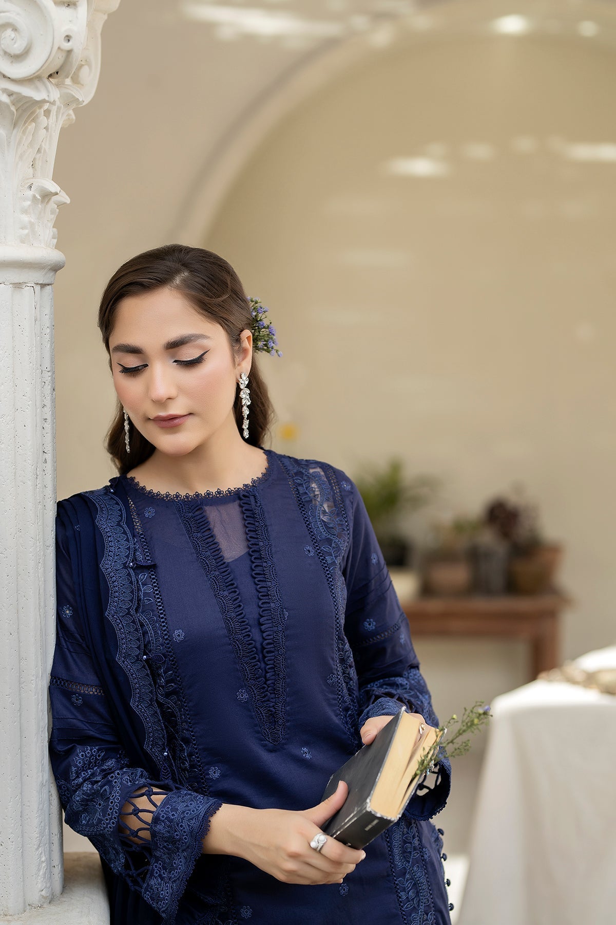 House of Nawab | Zora Luxury Lawn 24 | FRONA - Official House of Nawab stockist in UK - Sakeena London