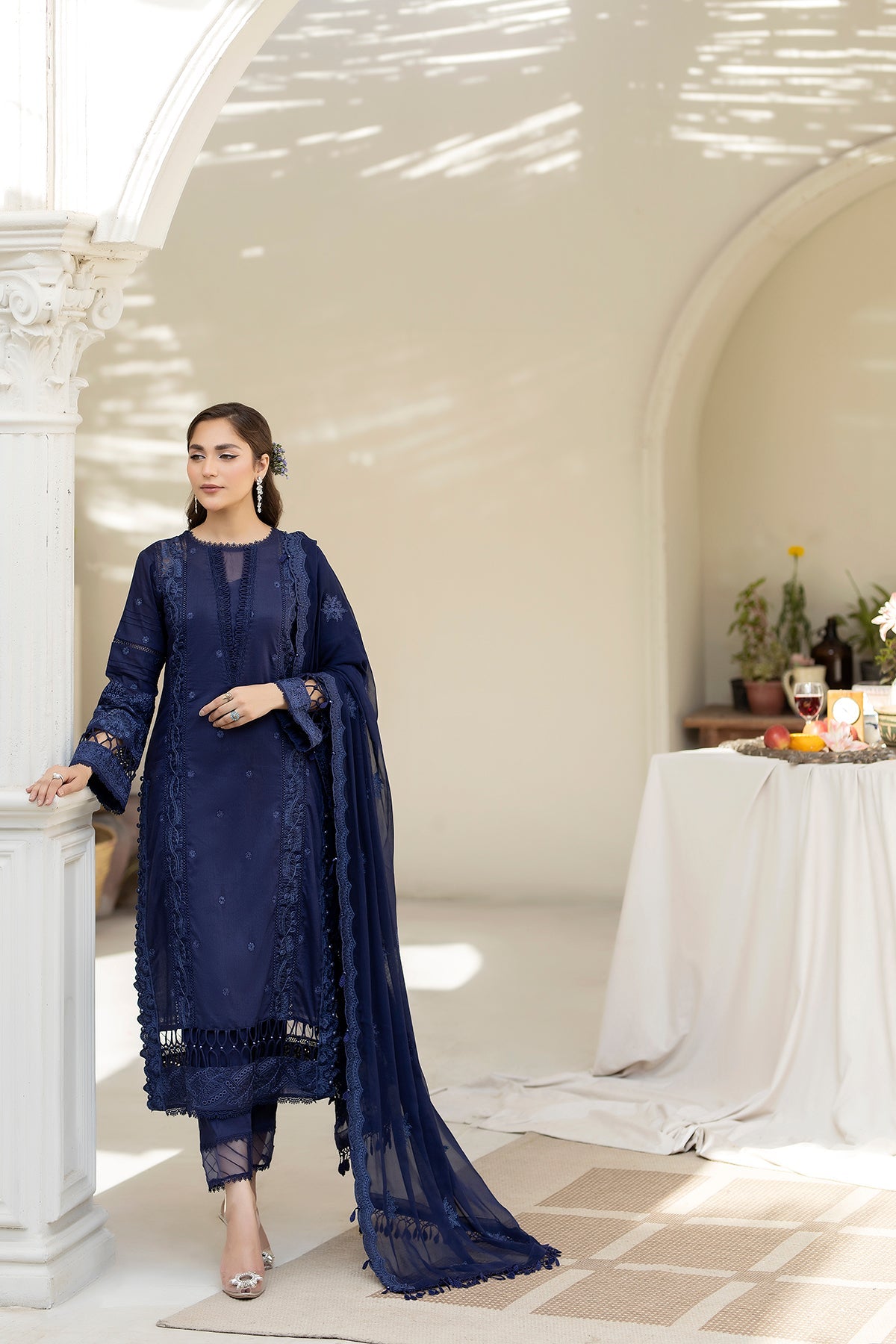 House of Nawab | Zora Luxury Lawn 24 | FRONA - Official House of Nawab stockist in UK - Sakeena London