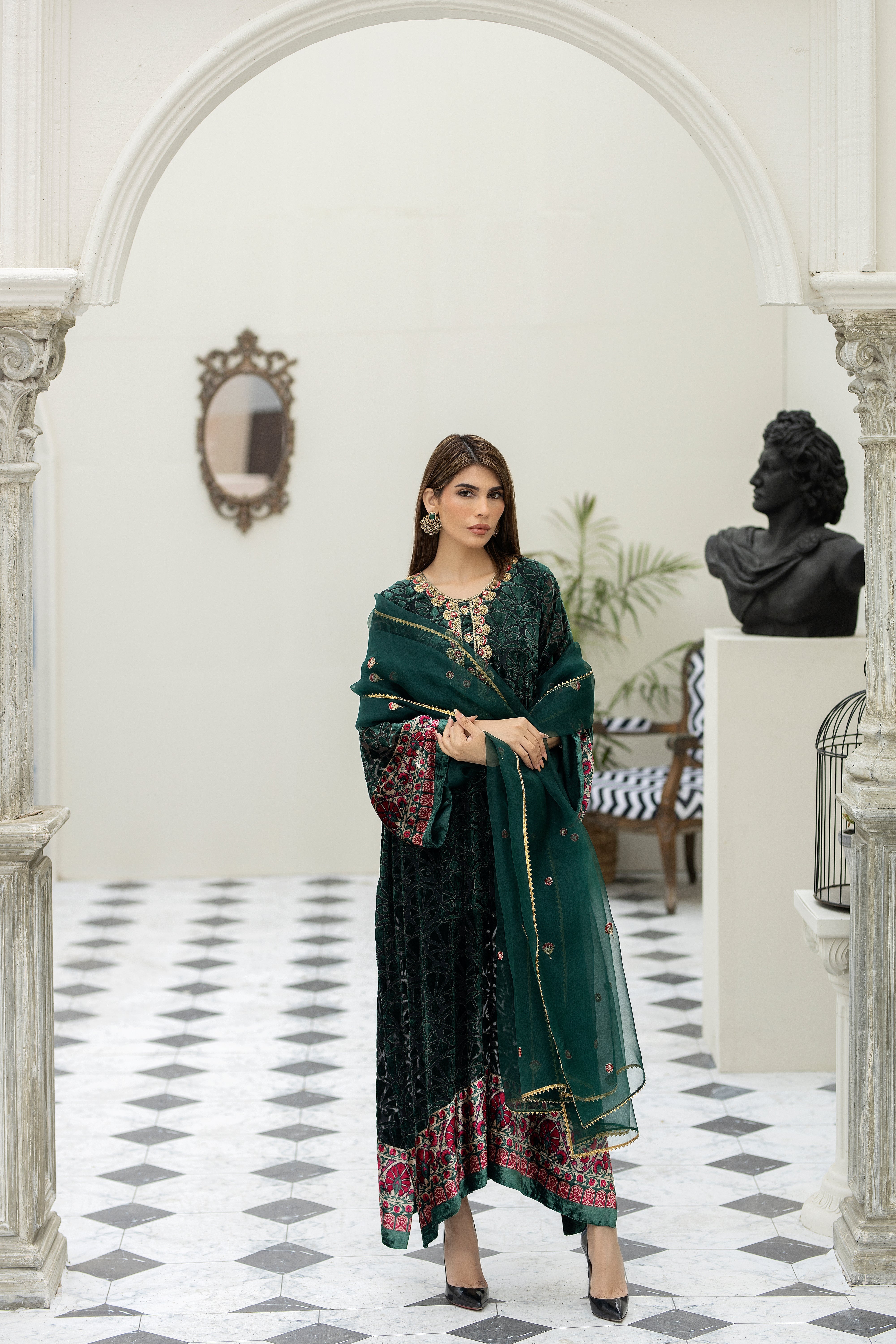 Purple haze Pret Studio | Noubahar Luxury Formals | Moss Plush - Official Purple Haze stockist in UK - Sakeena London