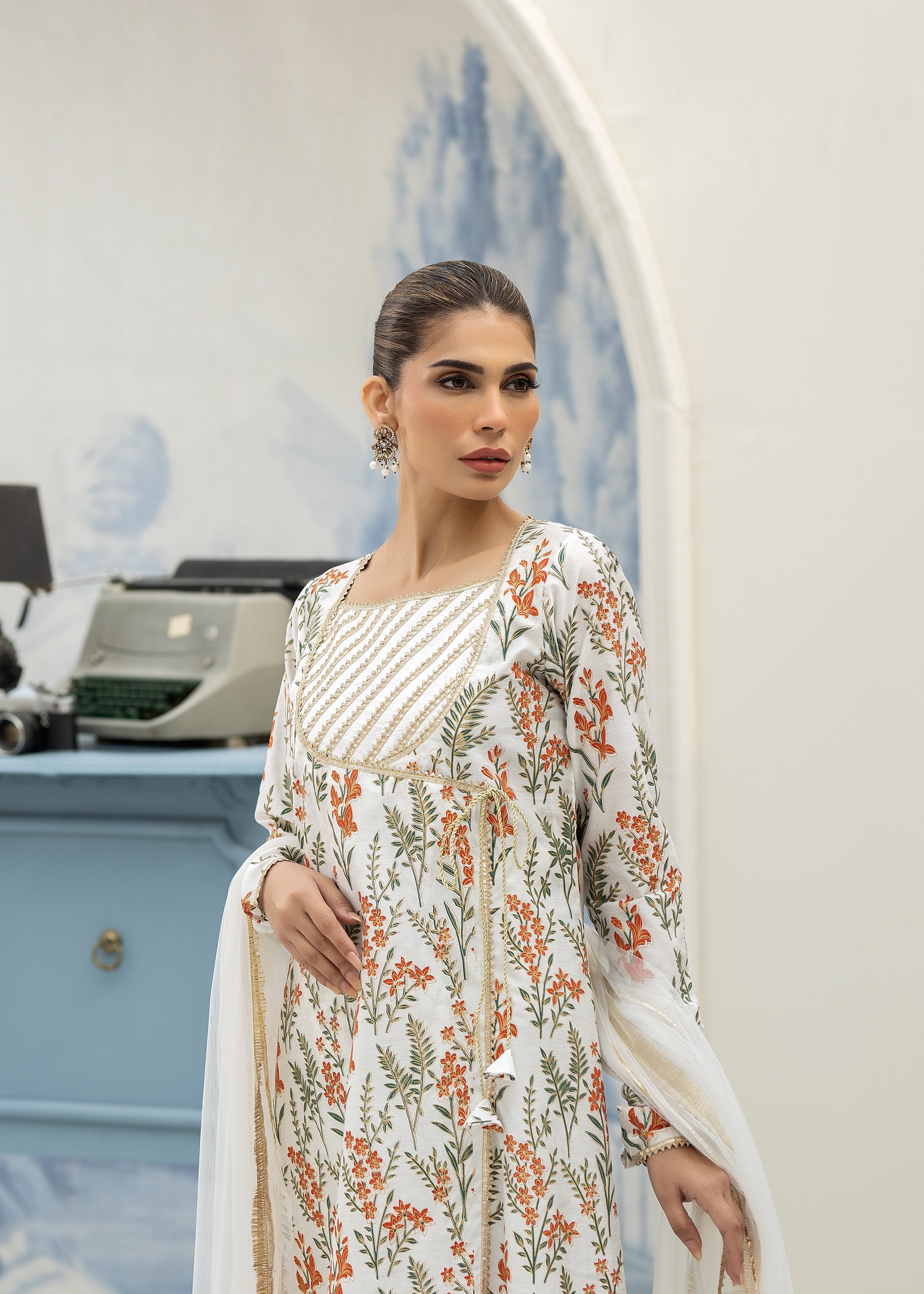 Purple haze Pret Studio | Noubahar Luxury Formals | Floral Anrakha - Official Purple Haze stockist in UK - Sakeena London