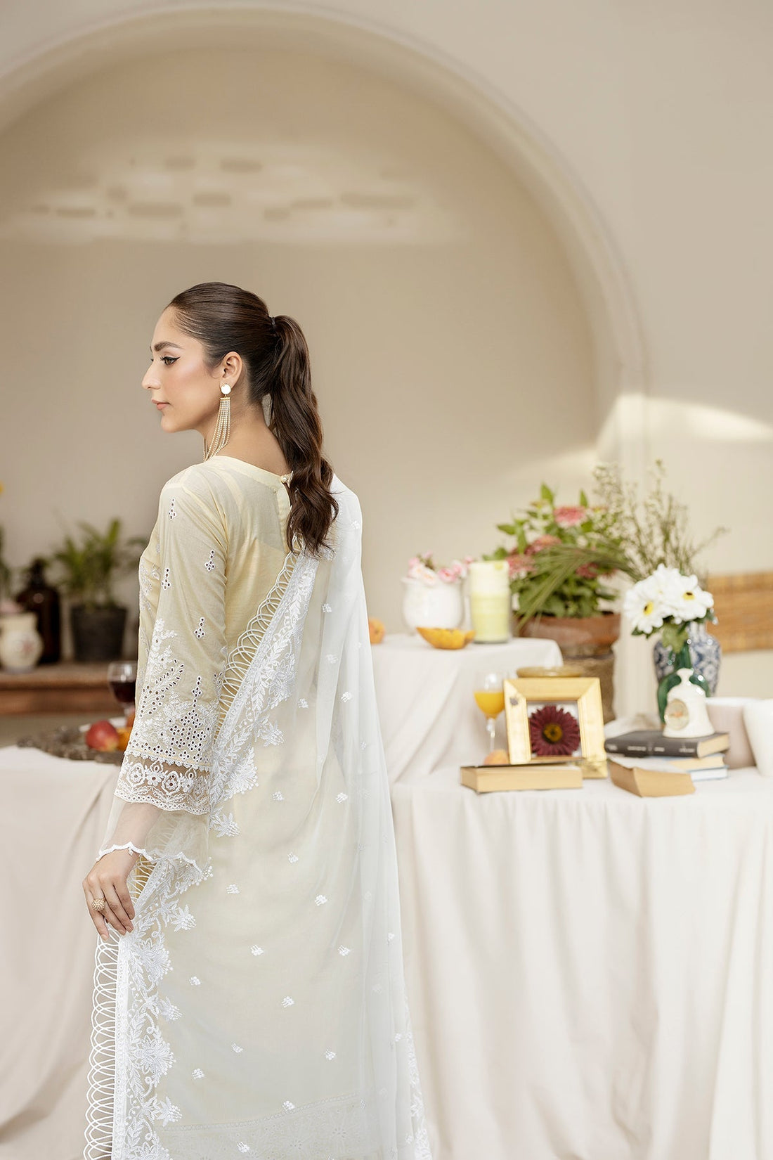 House of Nawab | Zora Luxury Lawn 24 | SAADAT - Official House of Nawab stockist in UK - Sakeena London