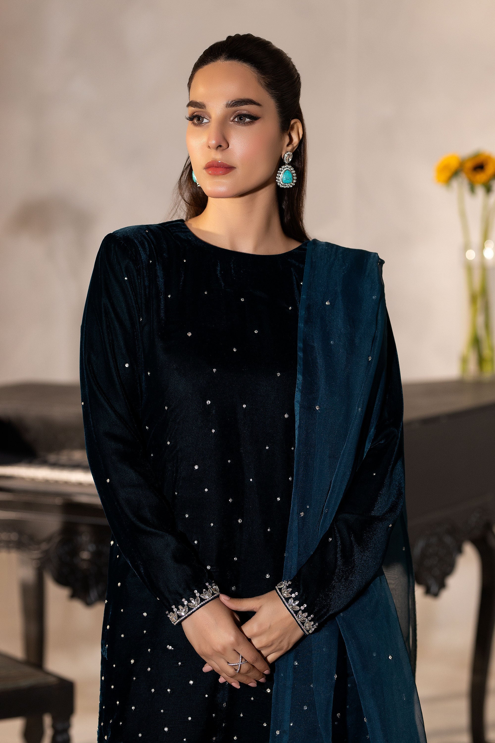 Hana | Mavi Velvets | Sable Mystique - Official Hana stockist in UK - Sakeena London
