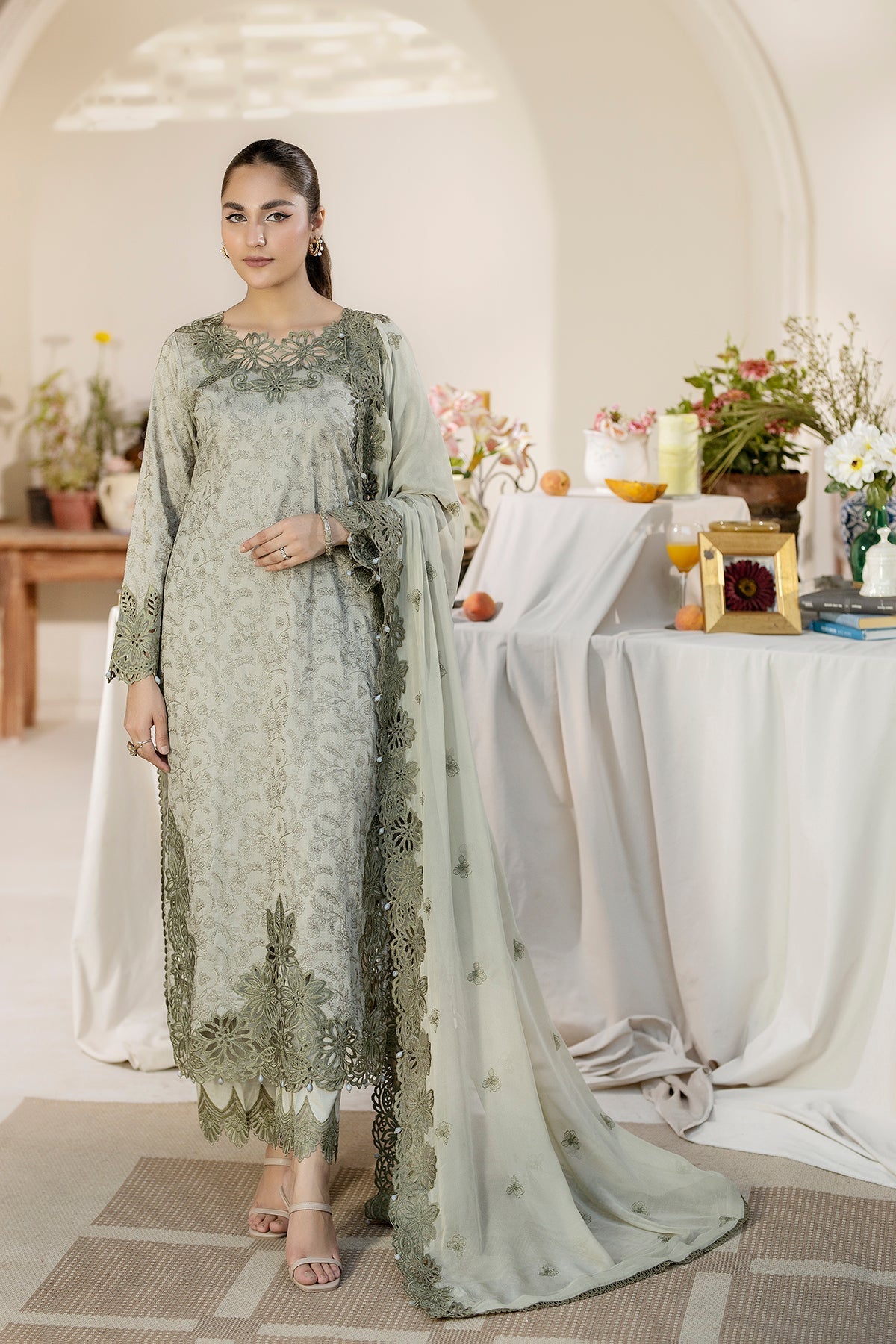 House of Nawab | Zora Luxury Lawn 24 | FADAH - Official House of Nawab stockist in UK - Sakeena London