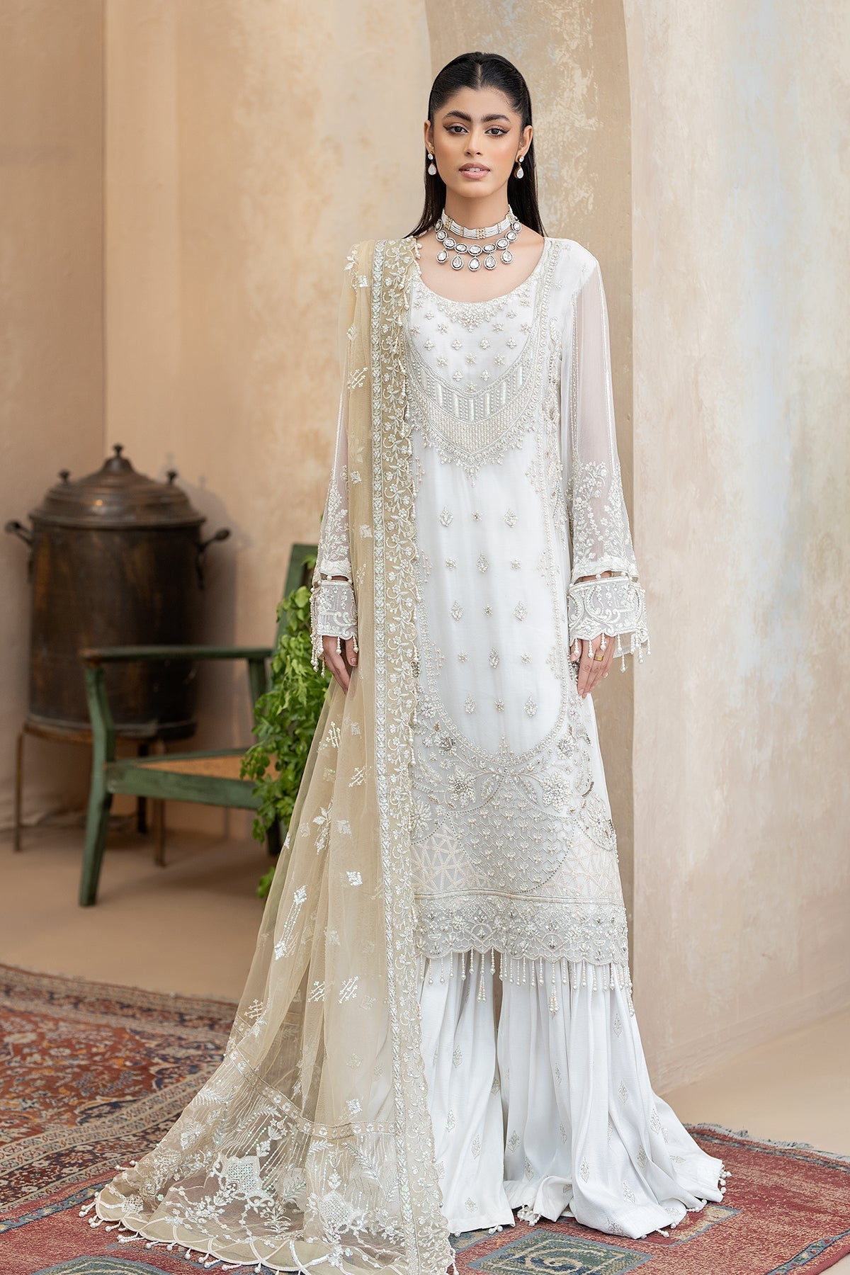 Raeesa Premium | Ada Premium Collection | HU - 49 Aab-E-Zar - Official Raeesa Premium stockist in UK - Sakeena London