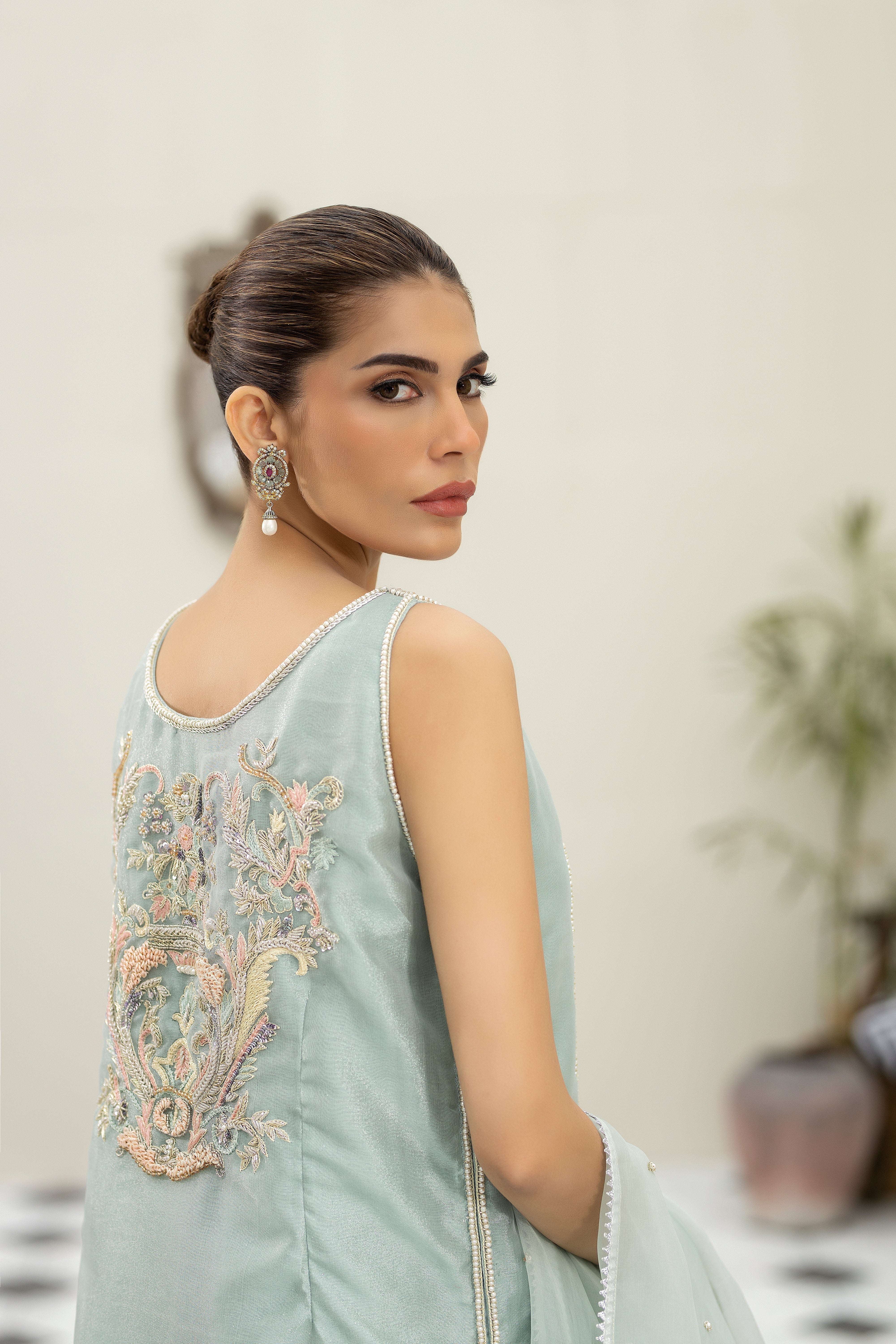 Purple haze Pret Studio | Noubahar Luxury Formals | Aquamarine - Official Purple Haze stockist in UK - Sakeena London