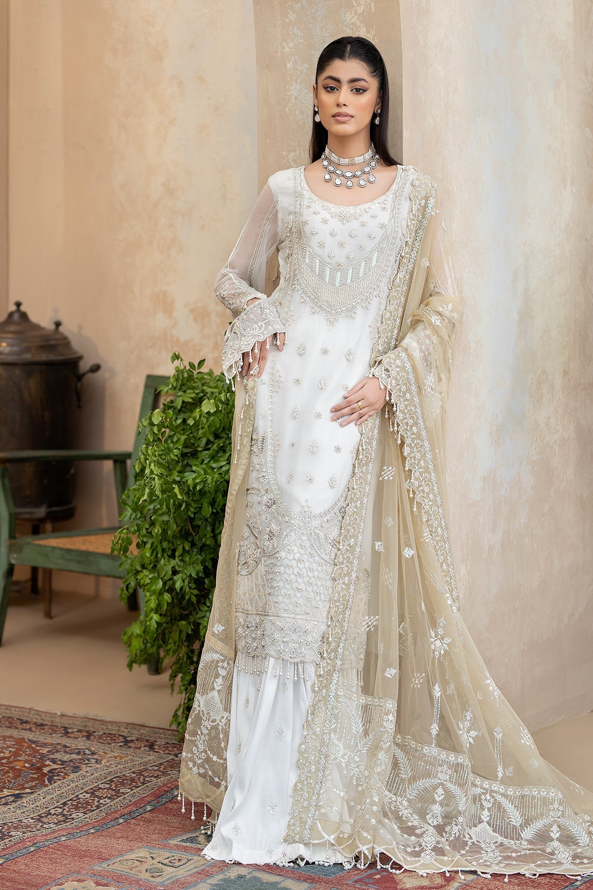 Raeesa Premium | Ada Premium Collection | HU - 49 Aab-E-Zar - Official Raeesa Premium stockist in UK - Sakeena London