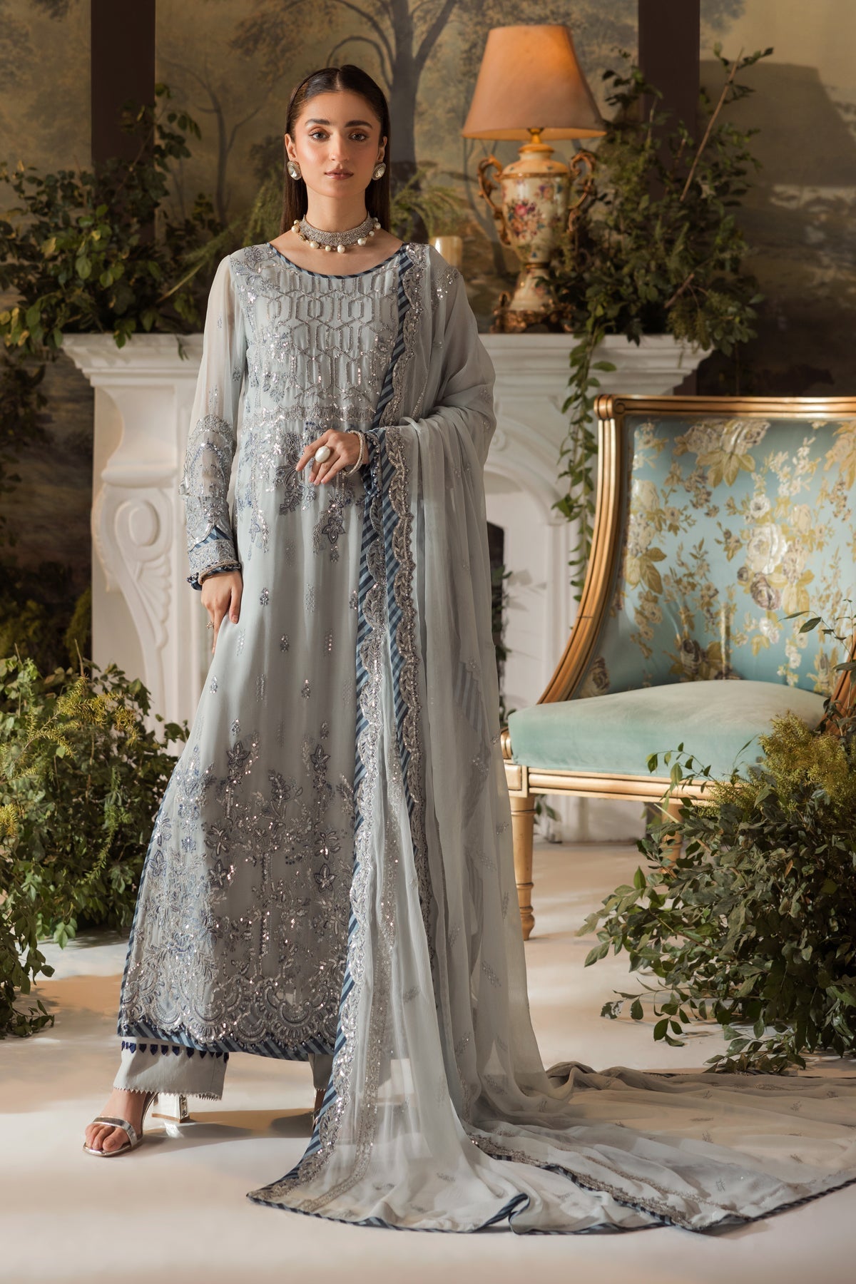 House of Nawab | Gul Mira Formals | KAMYA - Official House of Nawab stockist in UK - Sakeena London
