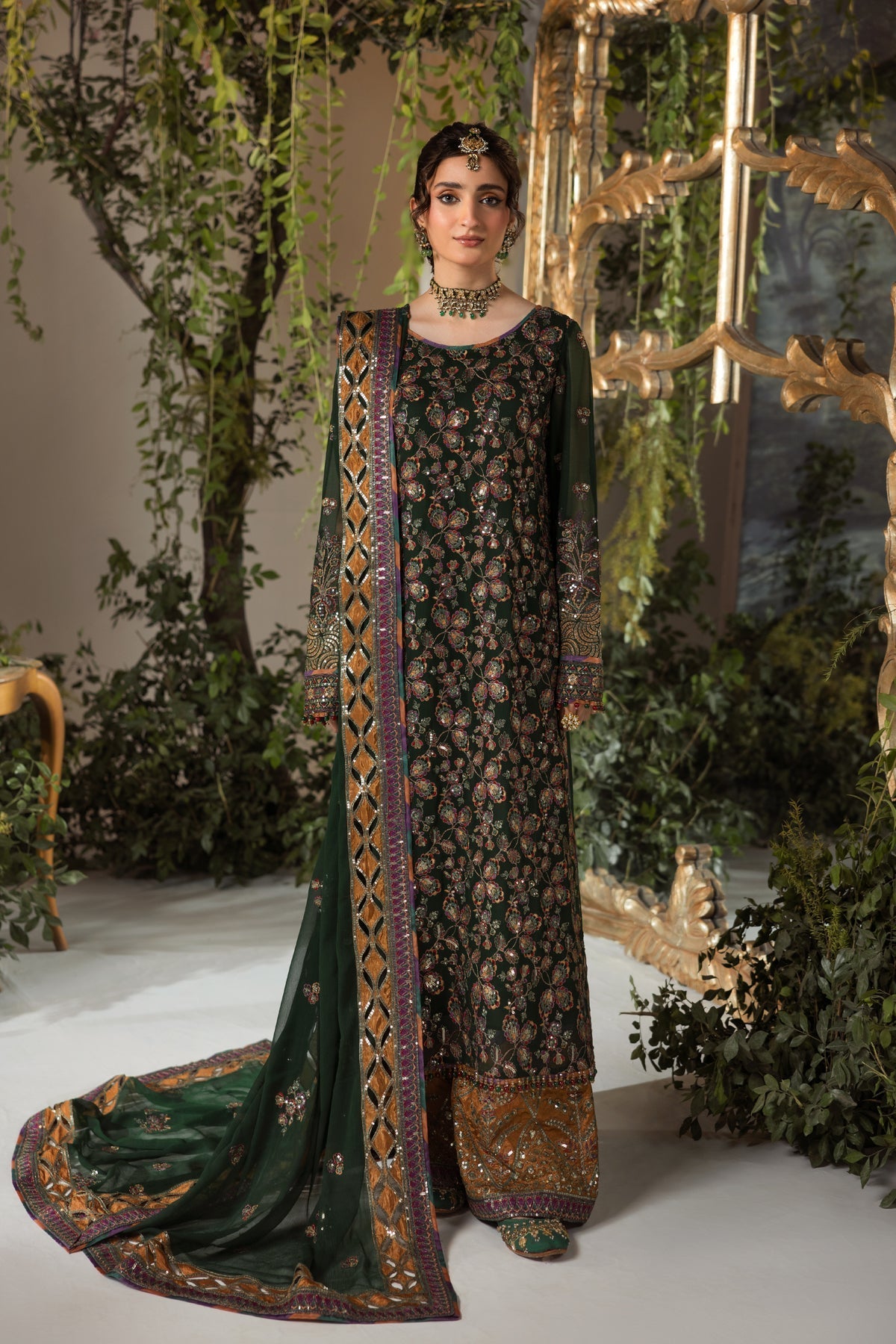 House of Nawab | Gul Mira Formals | FAIQAH - Official House of Nawab stockist in UK - Sakeena London