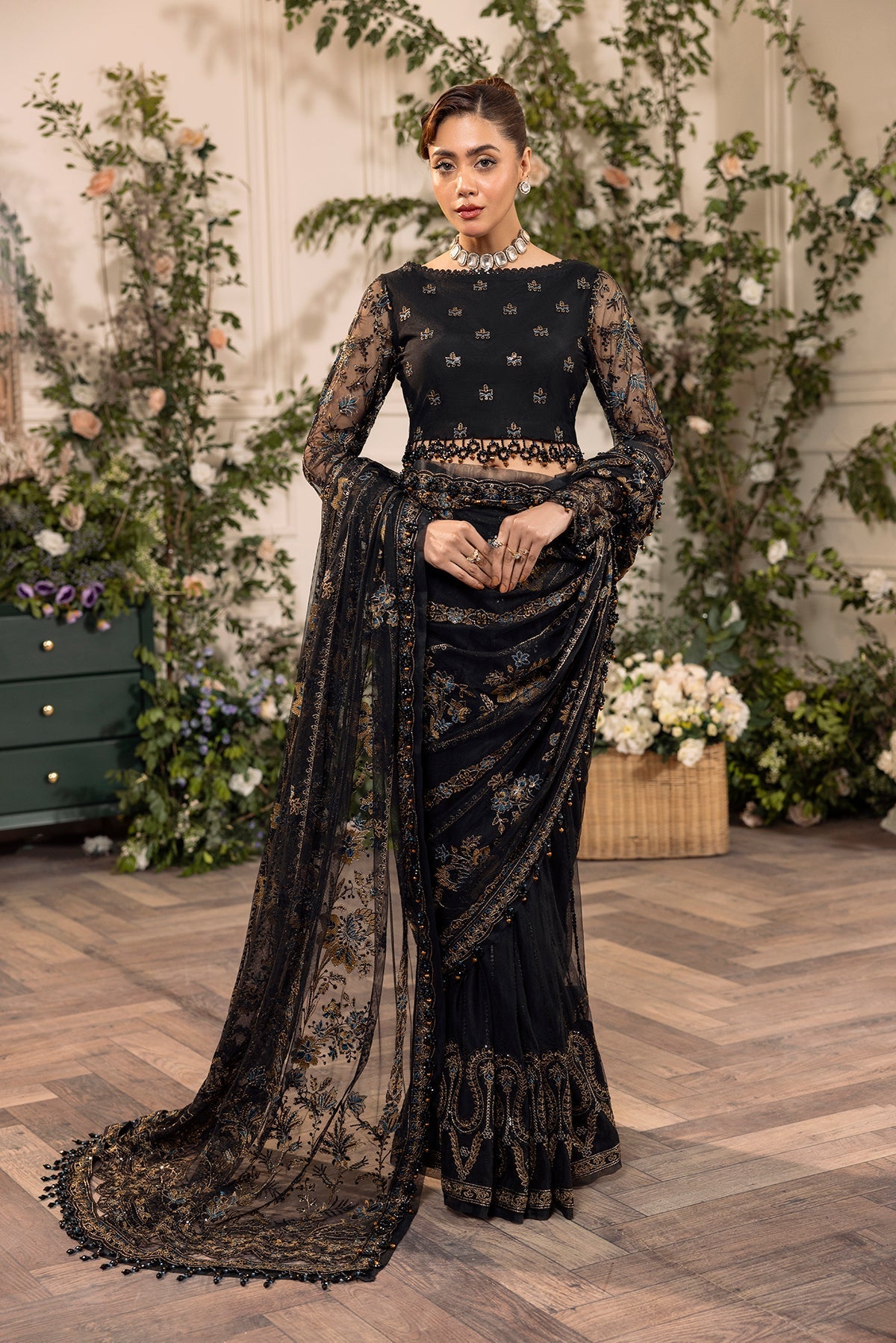 House of Nawab | Azalea Luxury Formals | DOUHA - Official House of Nawab stockist in UK - Sakeena London
