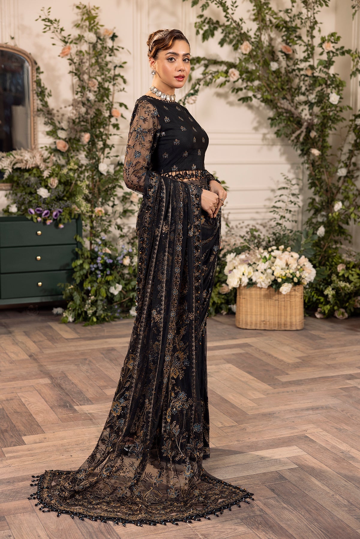 House of Nawab | Azalea Luxury Formals | DOUHA - Official House of Nawab stockist in UK - Sakeena London