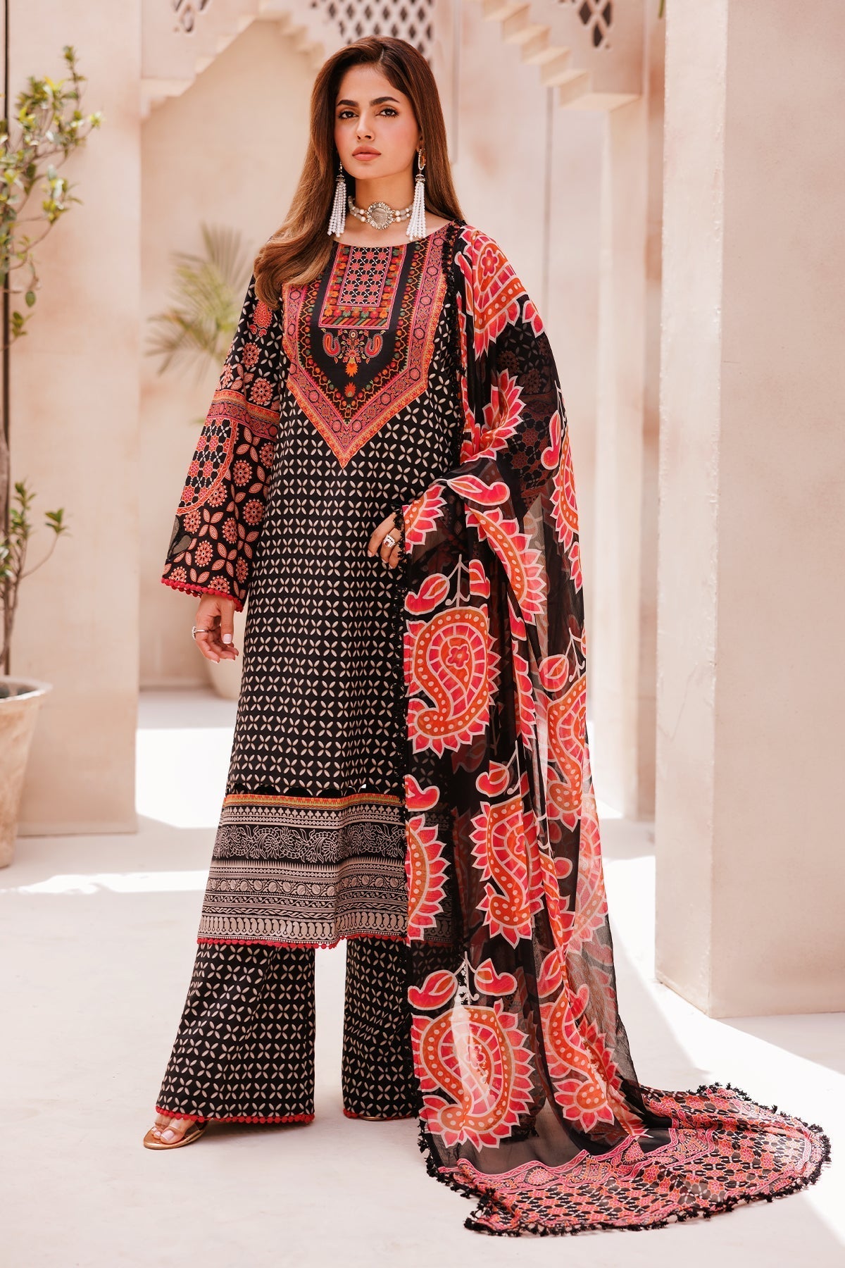 Charizma | Lawn Collection 24 | CP4-58 - Official Charizma stockist in UK - Sakeena London