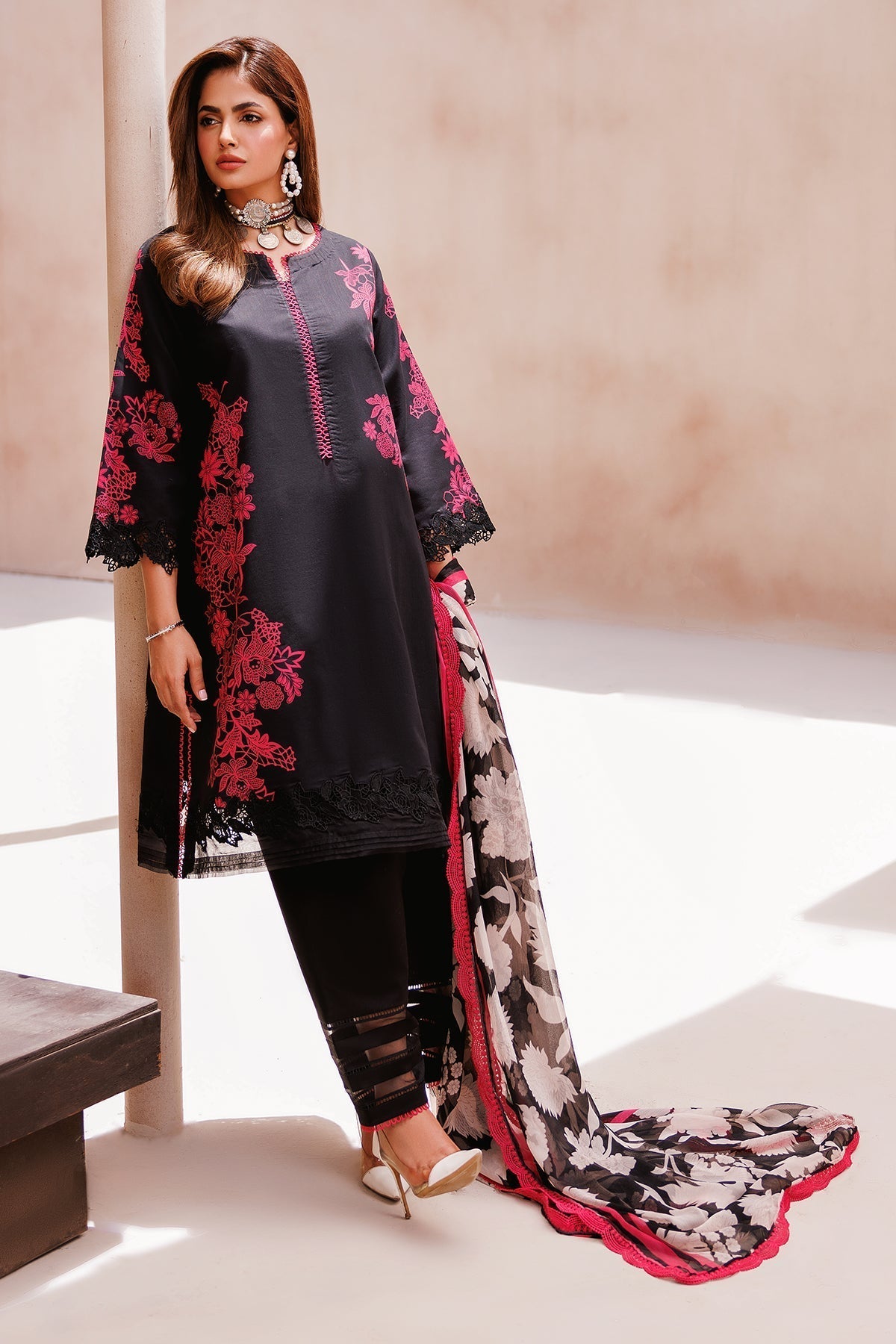 Charizma | Lawn Collection 24 | CP4-59 - Official Charizma stockist in UK - Sakeena London