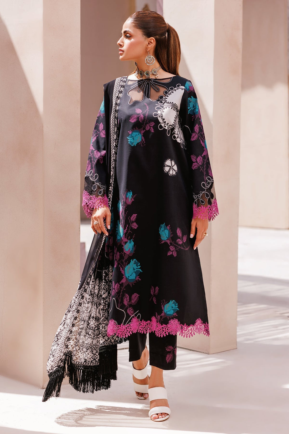 Charizma | Lawn Collection 24 | CP4-63 - Official Charizma stockist in UK - Sakeena London