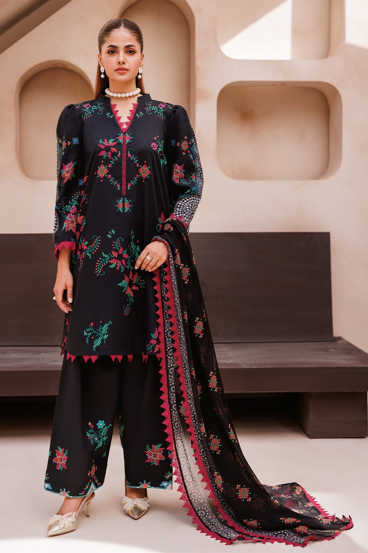 Charizma | Lawn Collection 24 | CP4-65 - Official Charizma stockist in UK - Sakeena London