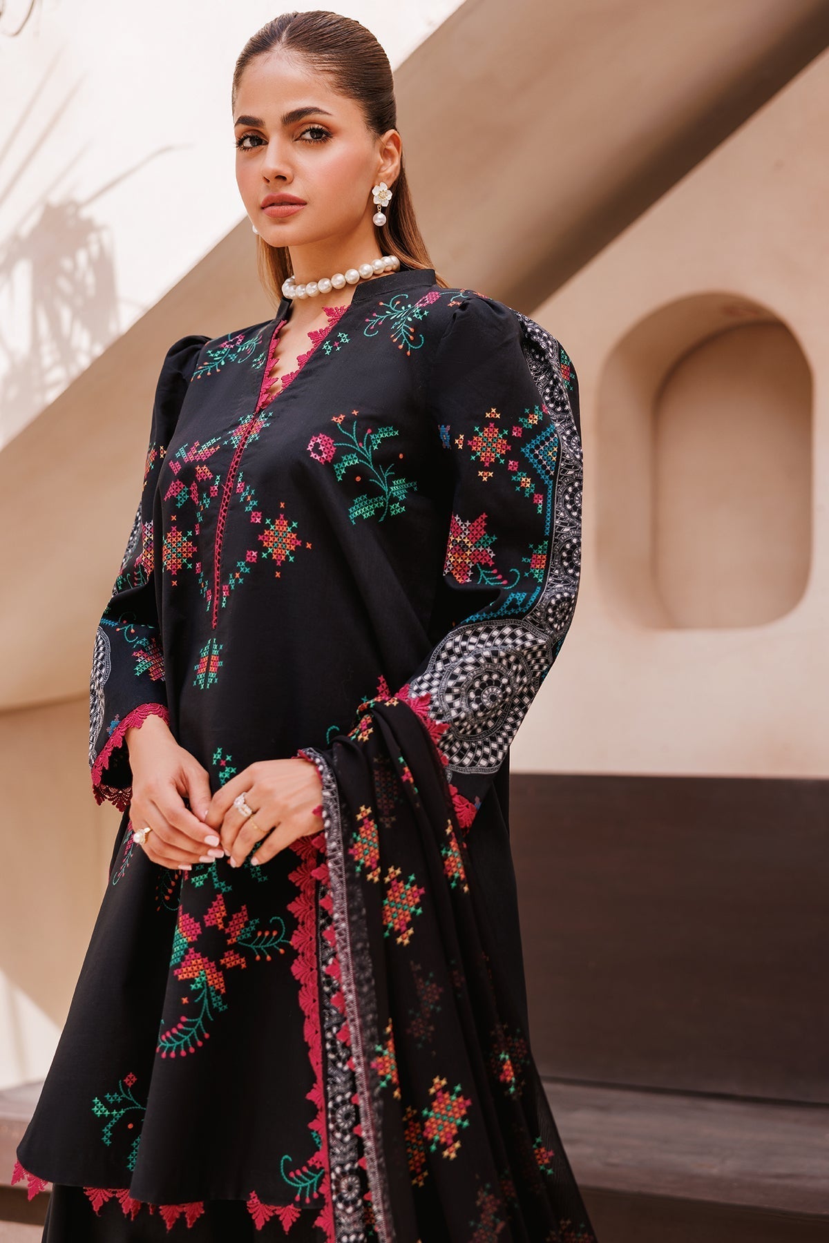 Charizma | Lawn Collection 24 | CP4-65 - Official Charizma stockist in UK - Sakeena London